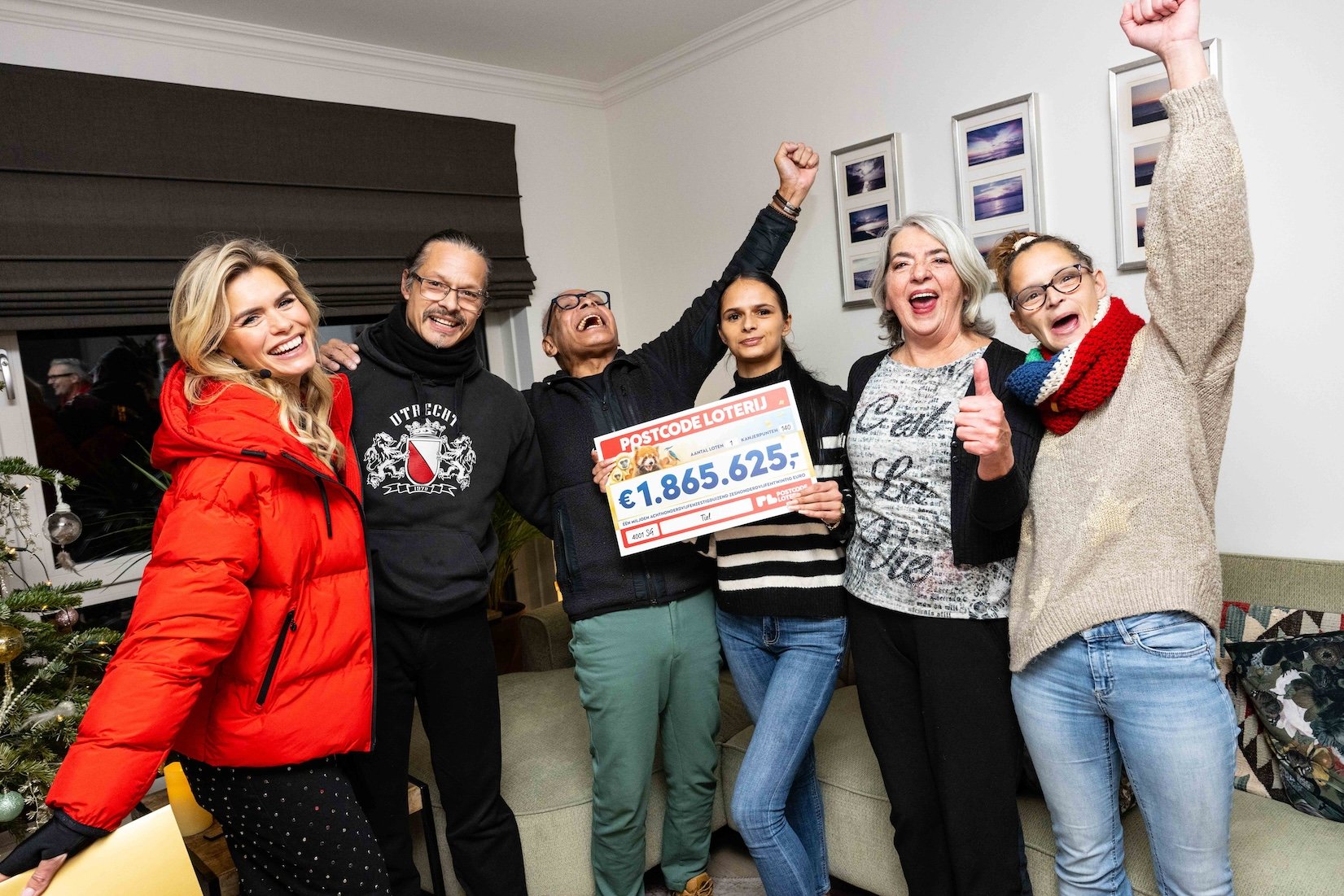 11 kersverse miljonairs in Molukse wijk door Postcode Loterij