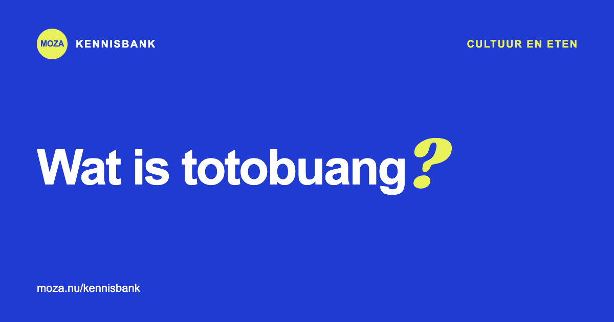 Wat is totobuang?