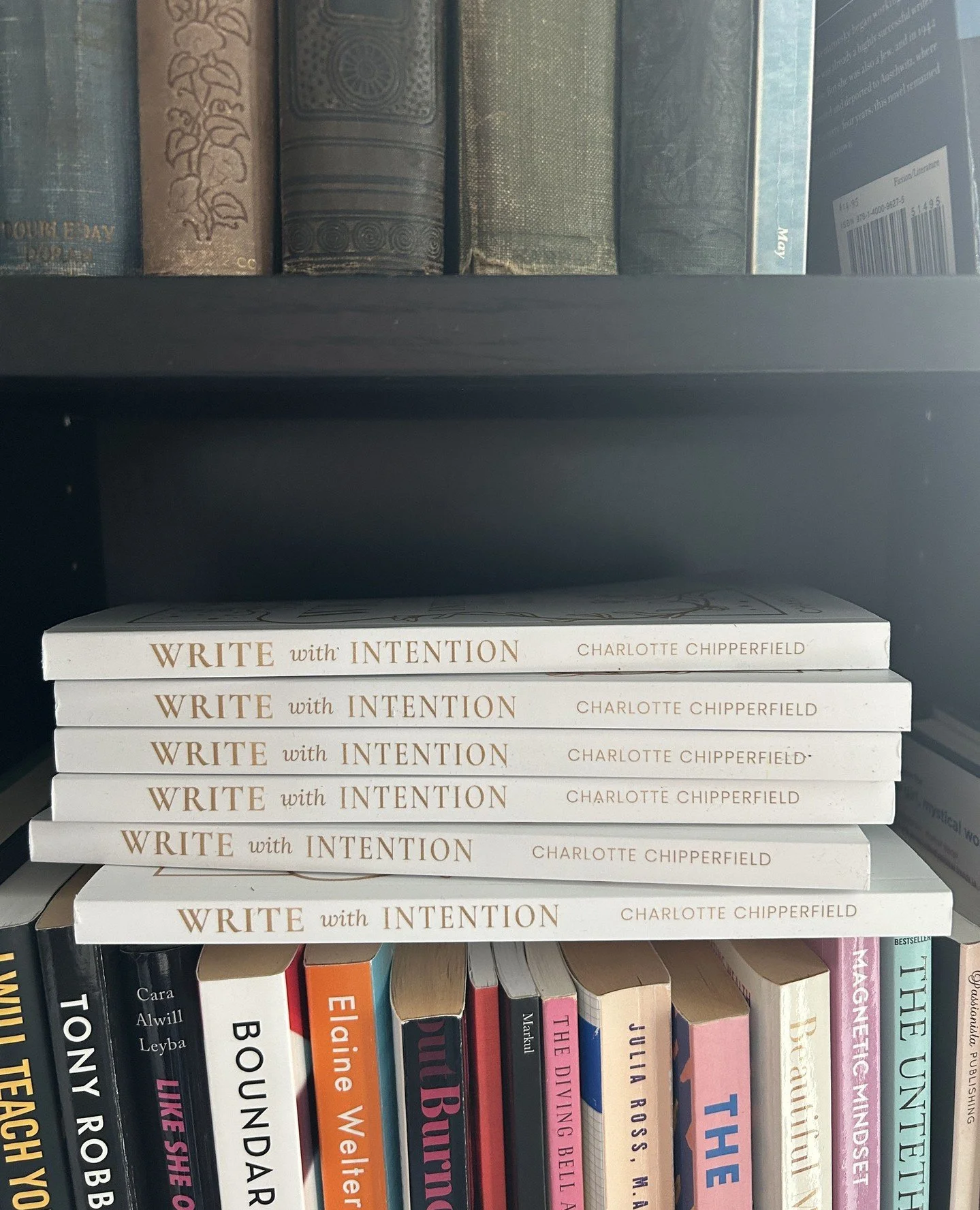 It&rsquo;s been three weeks since Write with Intention went out into the world &mdash; and I&rsquo;m honestly overwhelmed (in the best way) by the response. 💛⁠
⁠
Hearing from authors who say the book sits on their desk as a writing companion means m