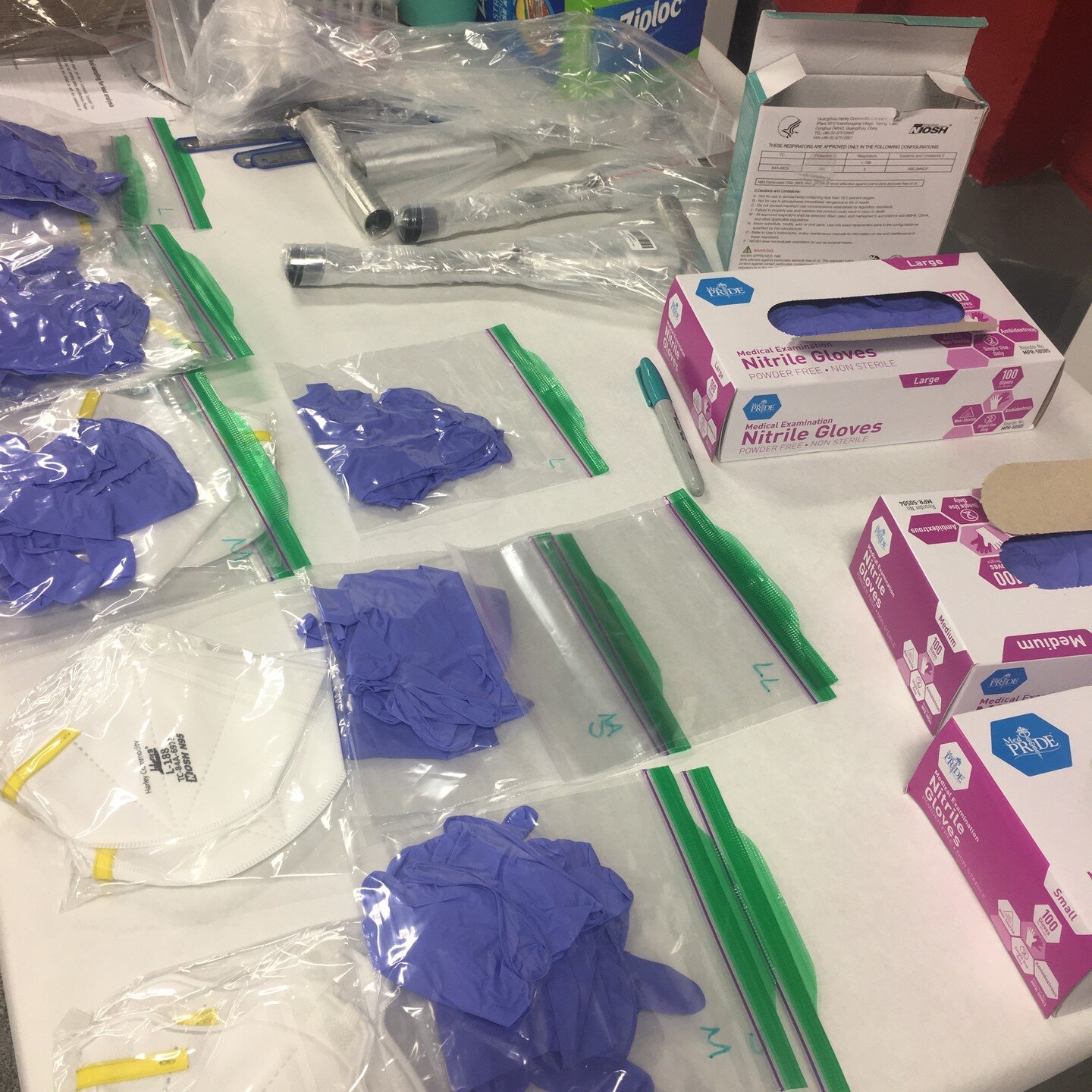 Volunteers are trained, sample kits are prepared and we are ready to get your soil in the lab!

Here&rsquo;s a peek at some of the materials in our soil sampling kit! 

Volunteers have been trained on all necessary safety precautions and will ensure 