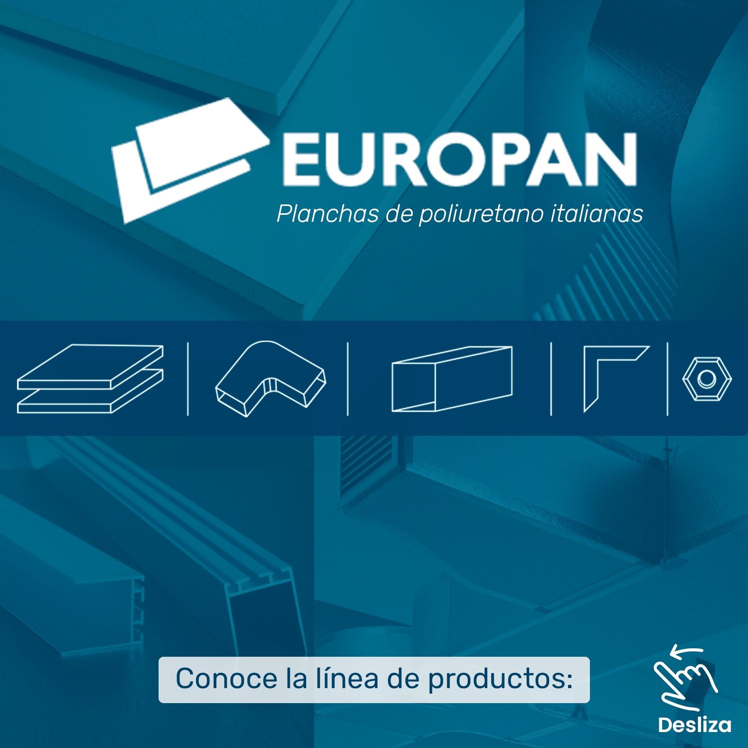 Conoce la l&iacute;nea de planchas de poliuretano italianas EUROPAN 🇮🇹❄️ Con modernos y flexibles dise&ntilde;os para adaptarse al dise&ntilde;o y planificaci&oacute;n de climatizaci&oacute;n de tus espacios.

&bull;L&iacute;nea Indoor &bull;L&iacu