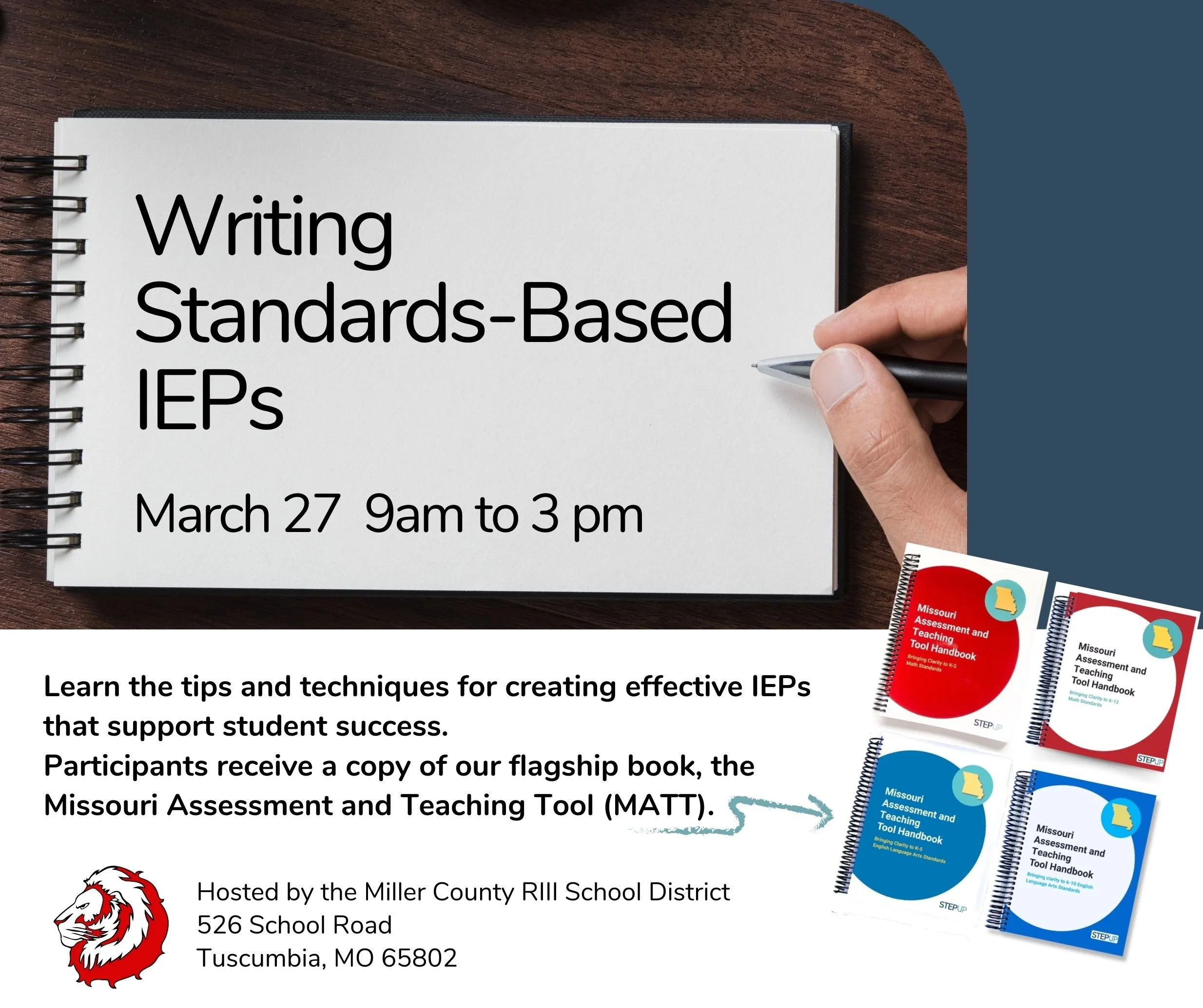 Event How to Write Standards Based IEPS — STEP Up Consulting