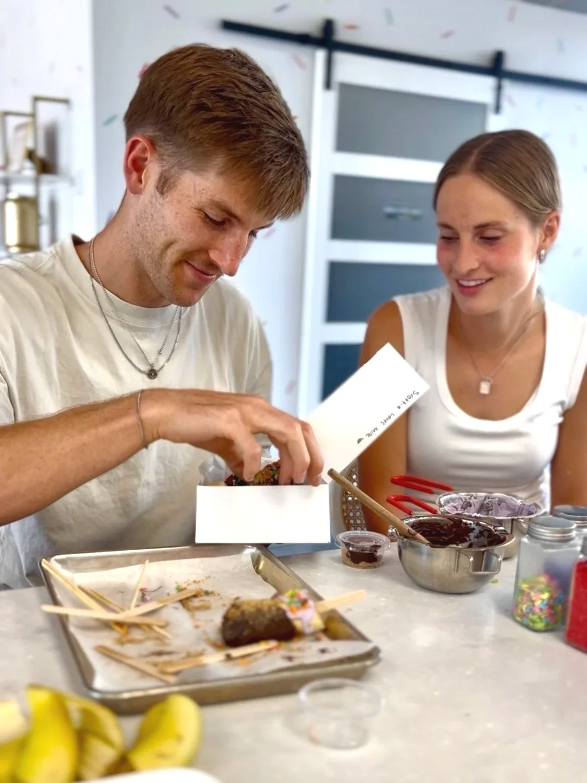 Couple Enjoying Berry Workshop