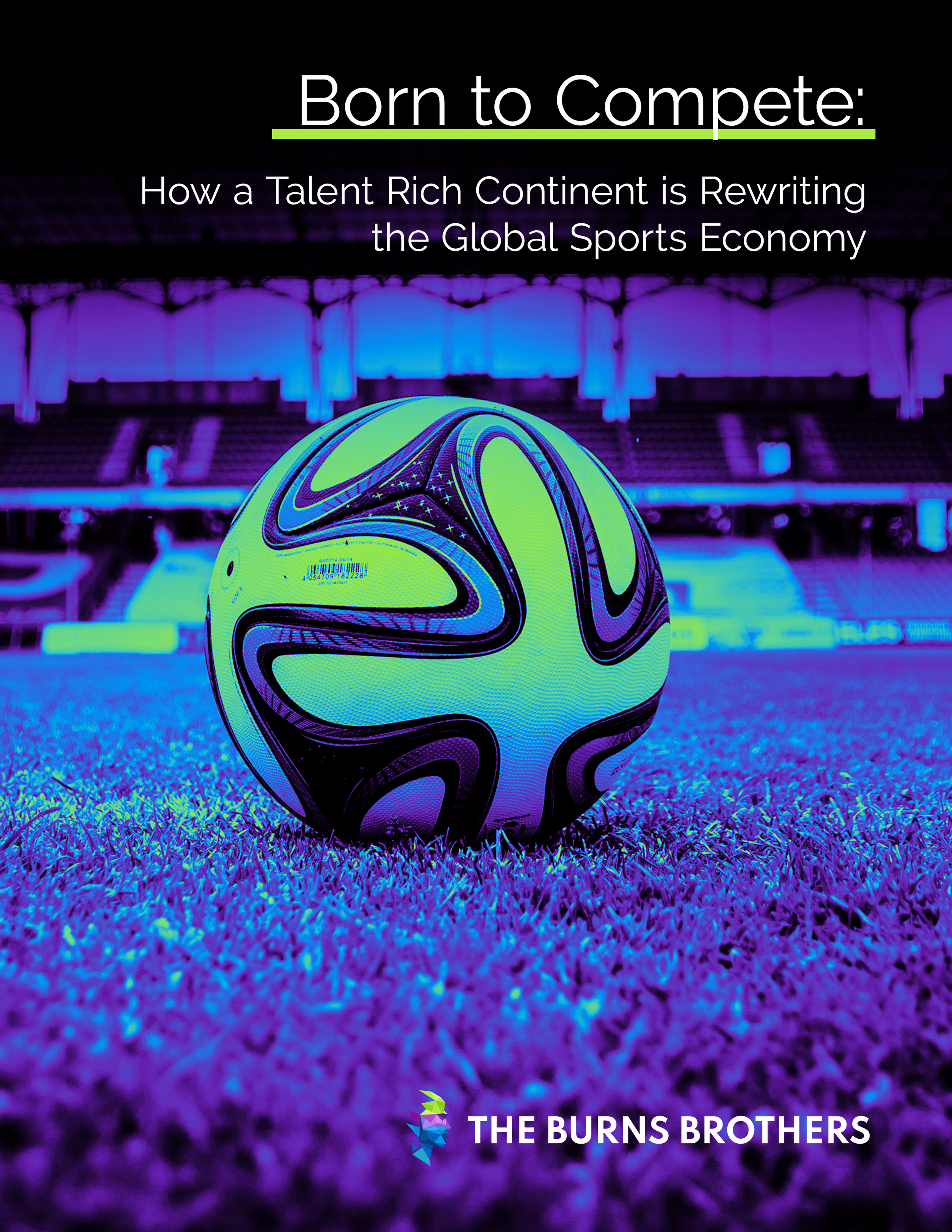 TBB Report with Soccer Football Ball on field