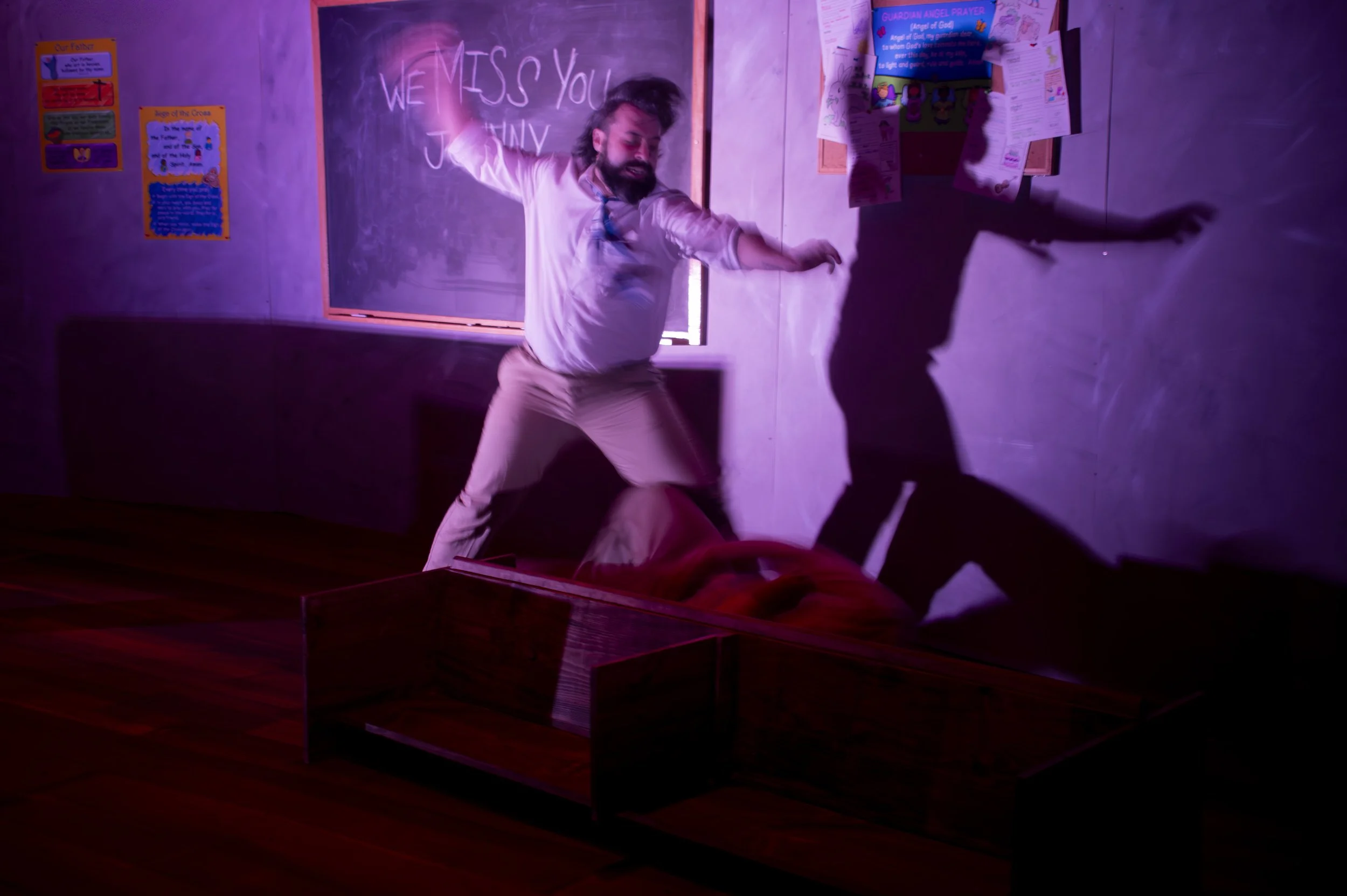 4th Graders Present an Unnamed Love Suicide, 2025, Bump In The Night