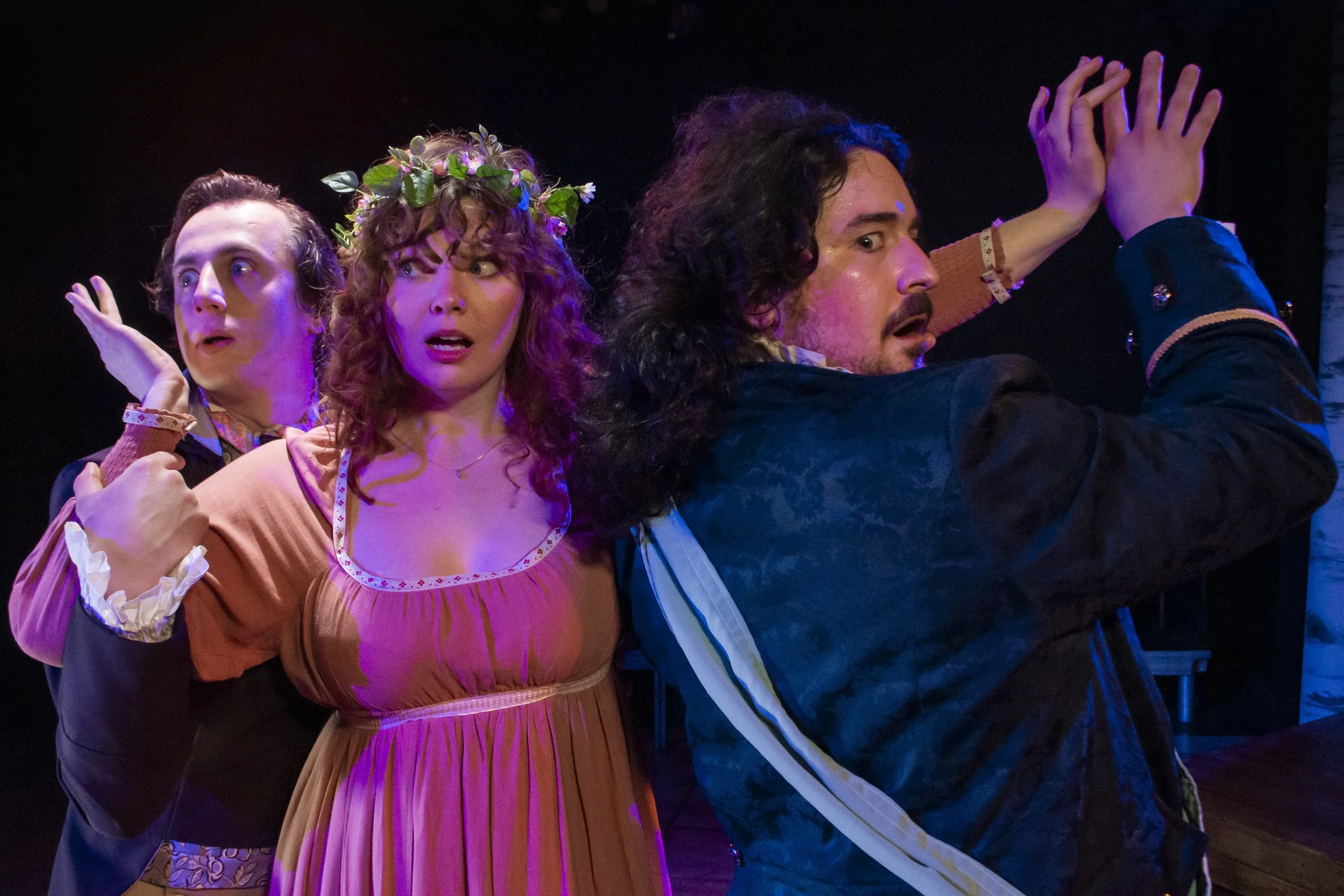 Helena & Hermia In the Enamored Odyssey , Imposters, 2025, Photo by Kyle Smart