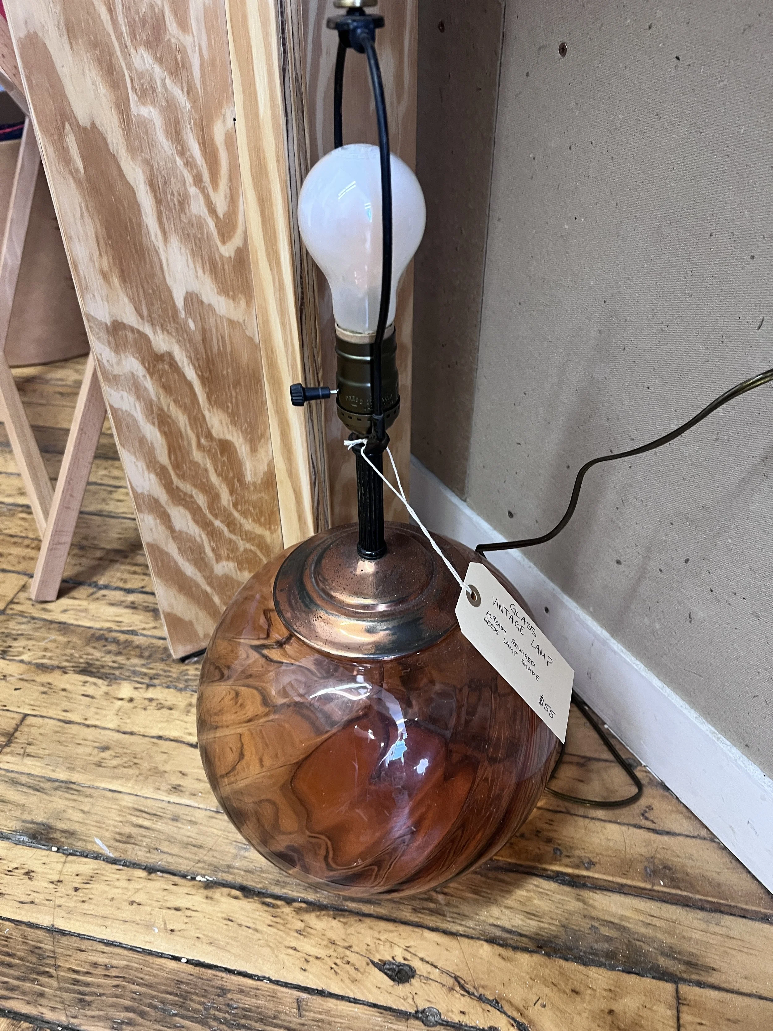Glass Lamp
