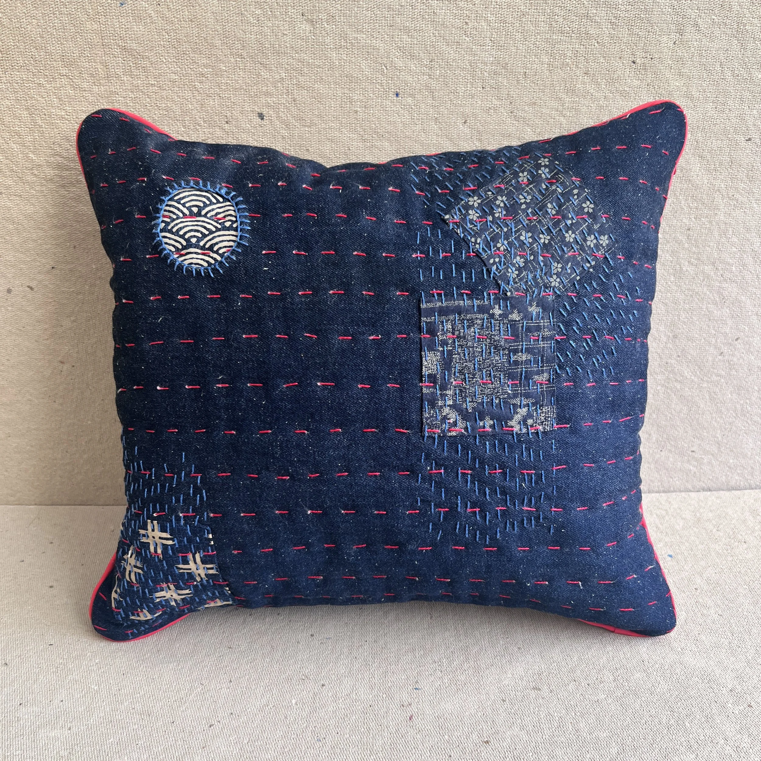Hand Embroidered Pillow