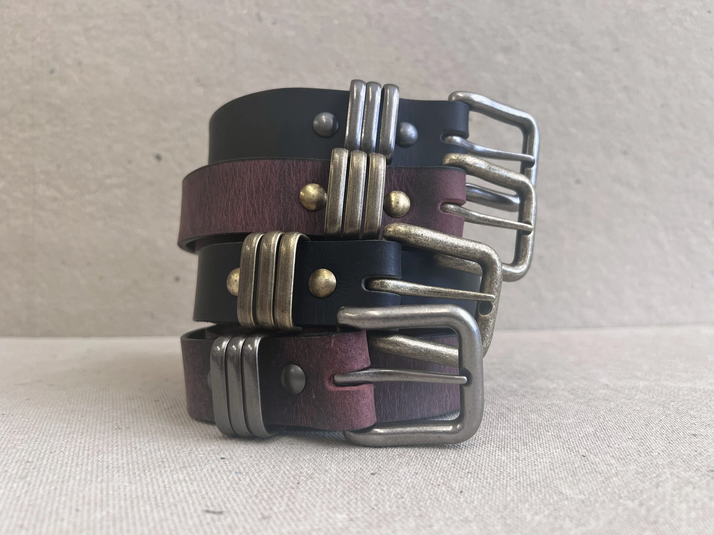 Unisex Leather Belt