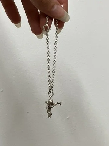 VTG Silver Angel Bracelet