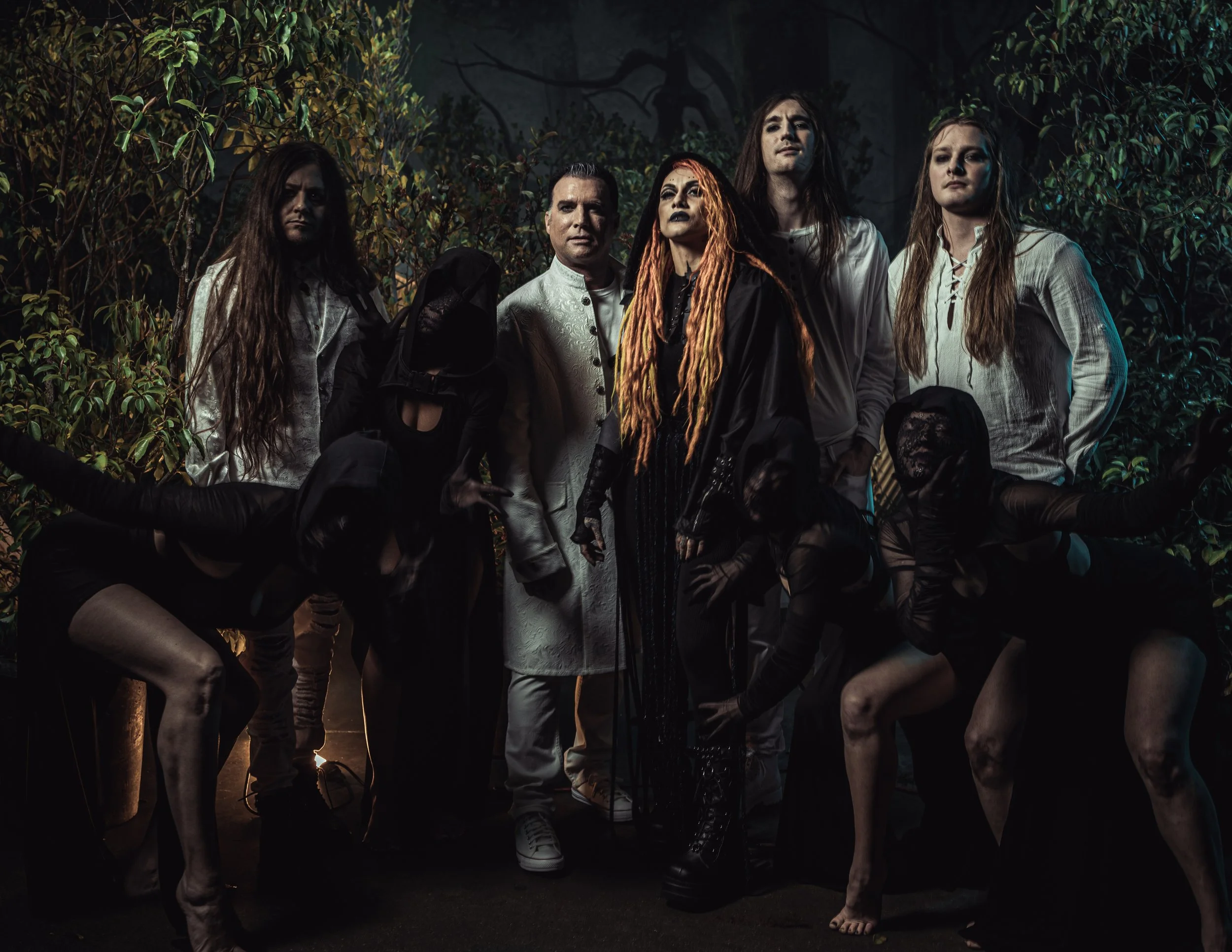 Rock band In studio with set design 1