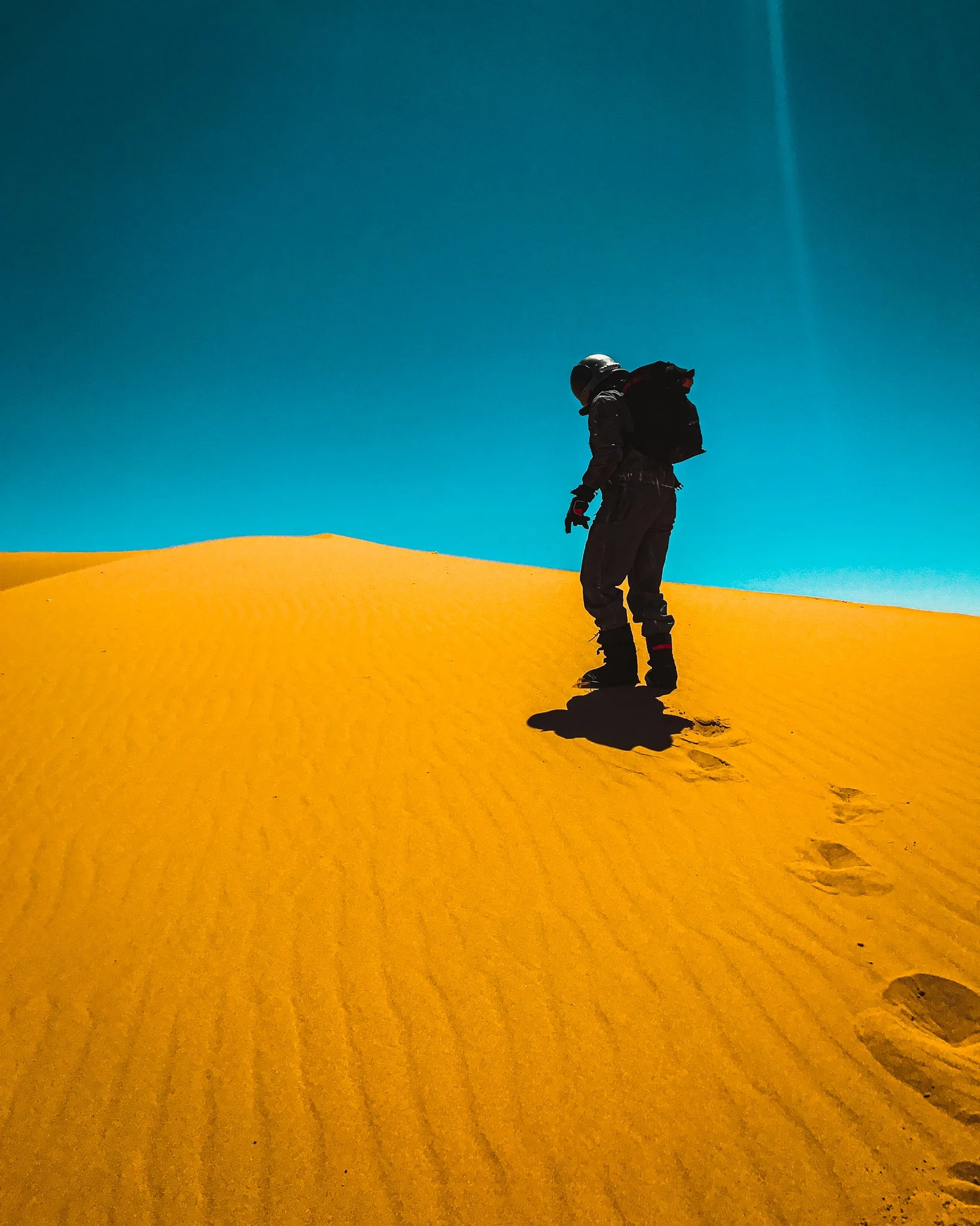 "The Astronaut"  2017
Edited on Lightroom 