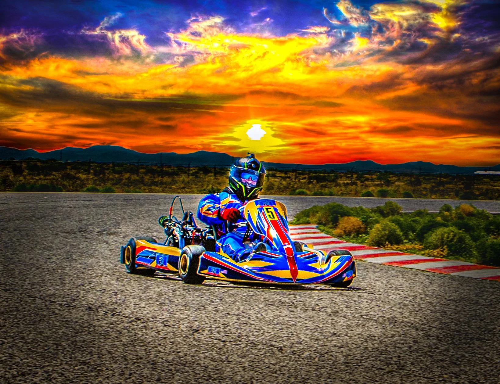 Auto (KART RACING)
Edited with Photoshop & Lightroom