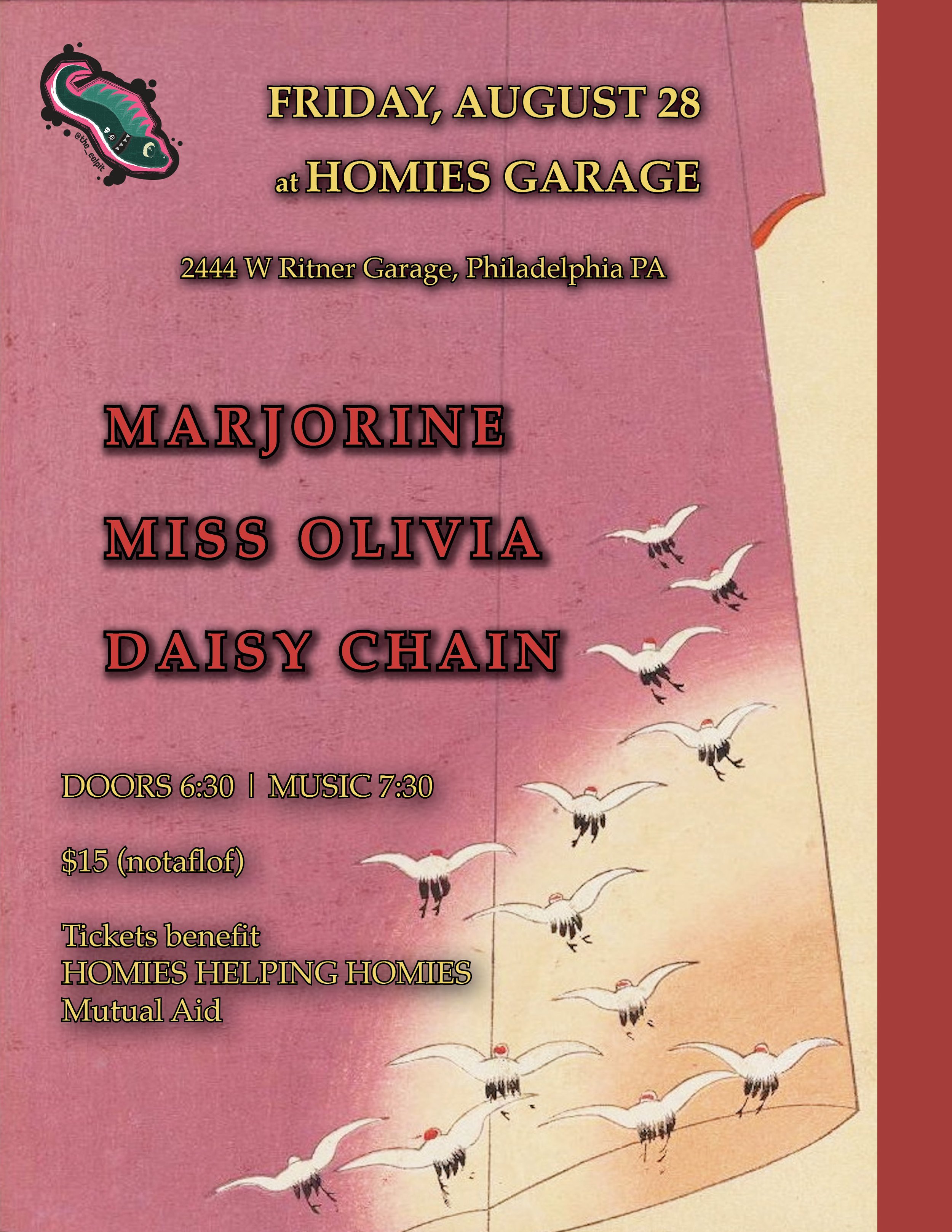 EEl People Benefit SHow: MARJORINE, MISS OLIVIA, DAISY CHAIN