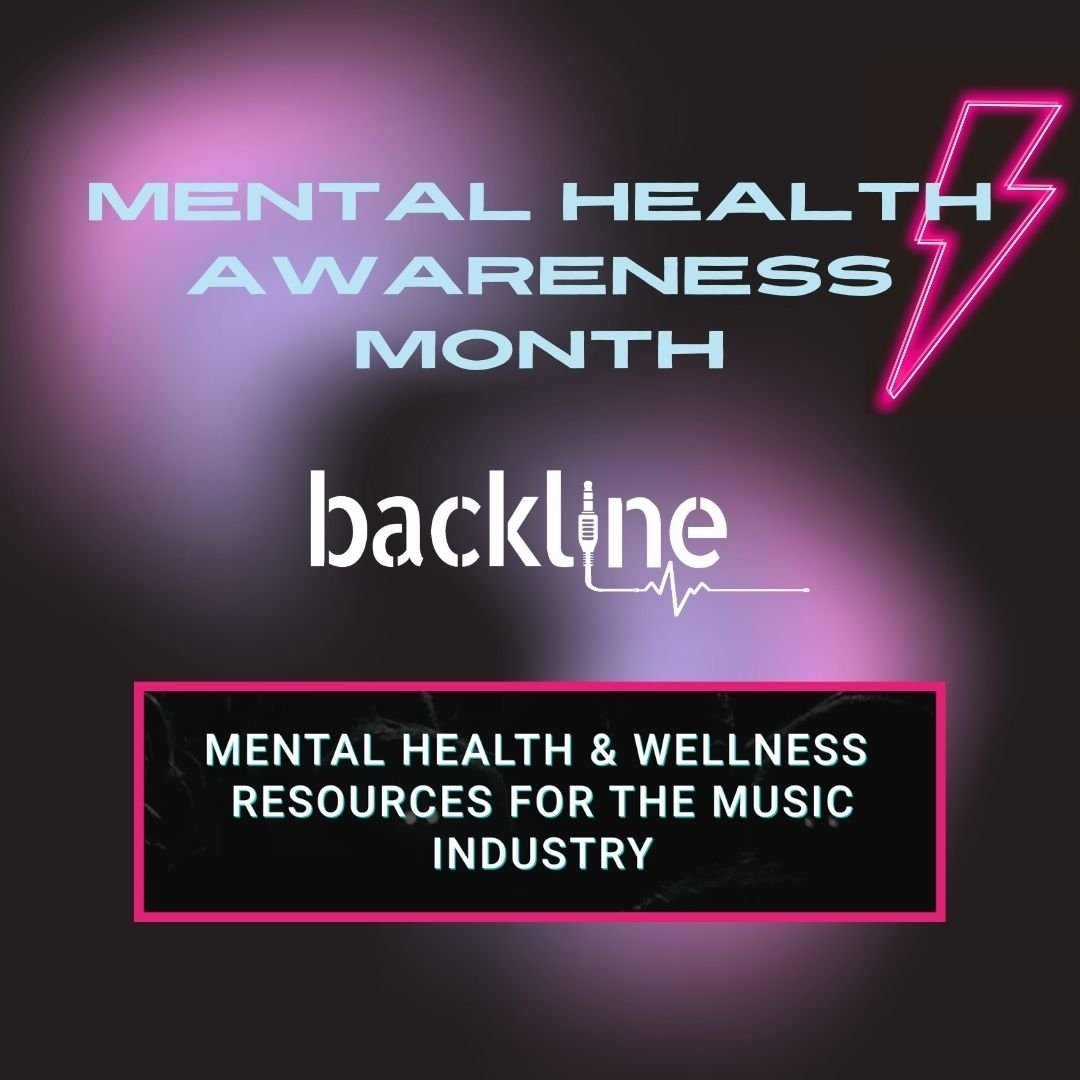 Spotlight 💫: @backline.care

It's Mental Health Awareness Month 💚, and we want to put the spotlight on Backline, a 501 (c)(3) non-profit doing incredible work providing mental health &amp; wellness resources for the music industry.

Their mission: 