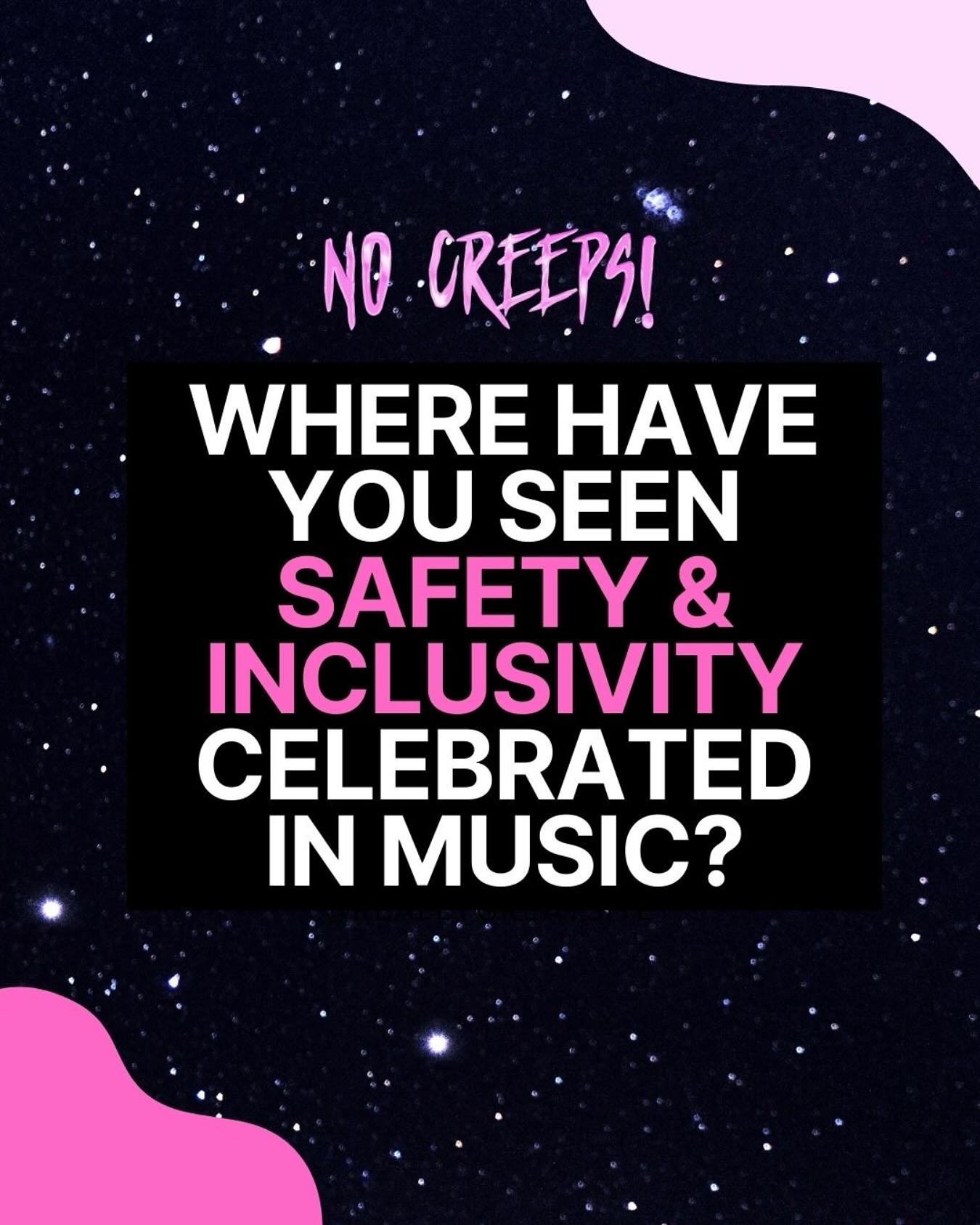 💖✨ What are some of the positive experiences&mdash; spaces, groups, ideas, and people in the music industry that have made you feel seen and safe? This is a space highlight people who are contributing to the positive transformation of our industry :