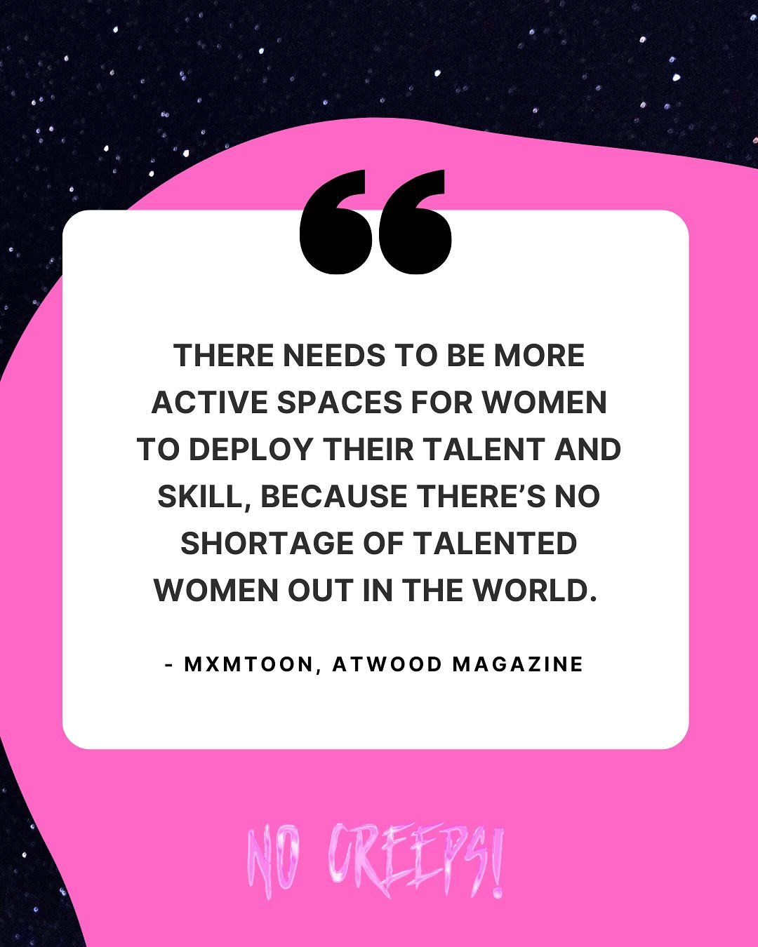 @mxmtoon&rsquo;s last album &ldquo;liminal space&rdquo; was created by an all-woman team, from production to visual direction. And we love to hear her why!! 💖

From her interview with Atwood Magazine:

&ldquo;I knew that a lot of the stories I was g