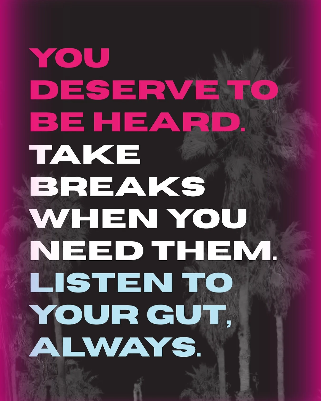 Some reminders we keep on repeat 🎶

Because rest is part of the process. Create at your own pace, we&rsquo;ll be here when you&rsquo;re ready.

#WomenInMusic #WomanOwnedBusiness #SafetyinMusic