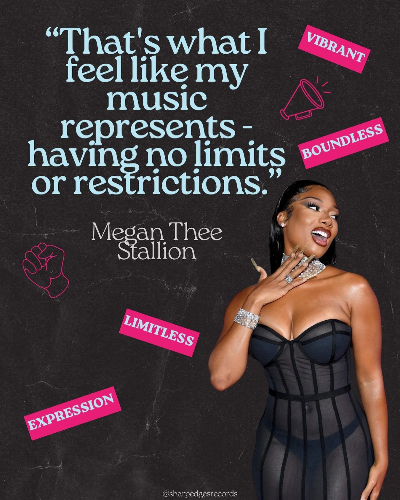 Limitless. Unapologetic. Hot Girl Meg said it best 🔥

#CreativeFreedom