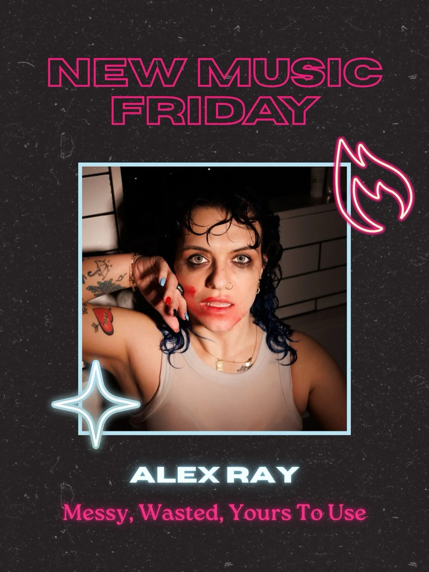 New Music Friday 🎶

@alex_ray_music is back with Messy, Wasted, and Yours To Use.

5 songs that hit every nerve 🔥&nbsp;Our faves are DRIVER&rsquo;S SIDE, MESSY, WASTED and YOURS TO USE and not just because they were recorded at Sharp Edges by our v