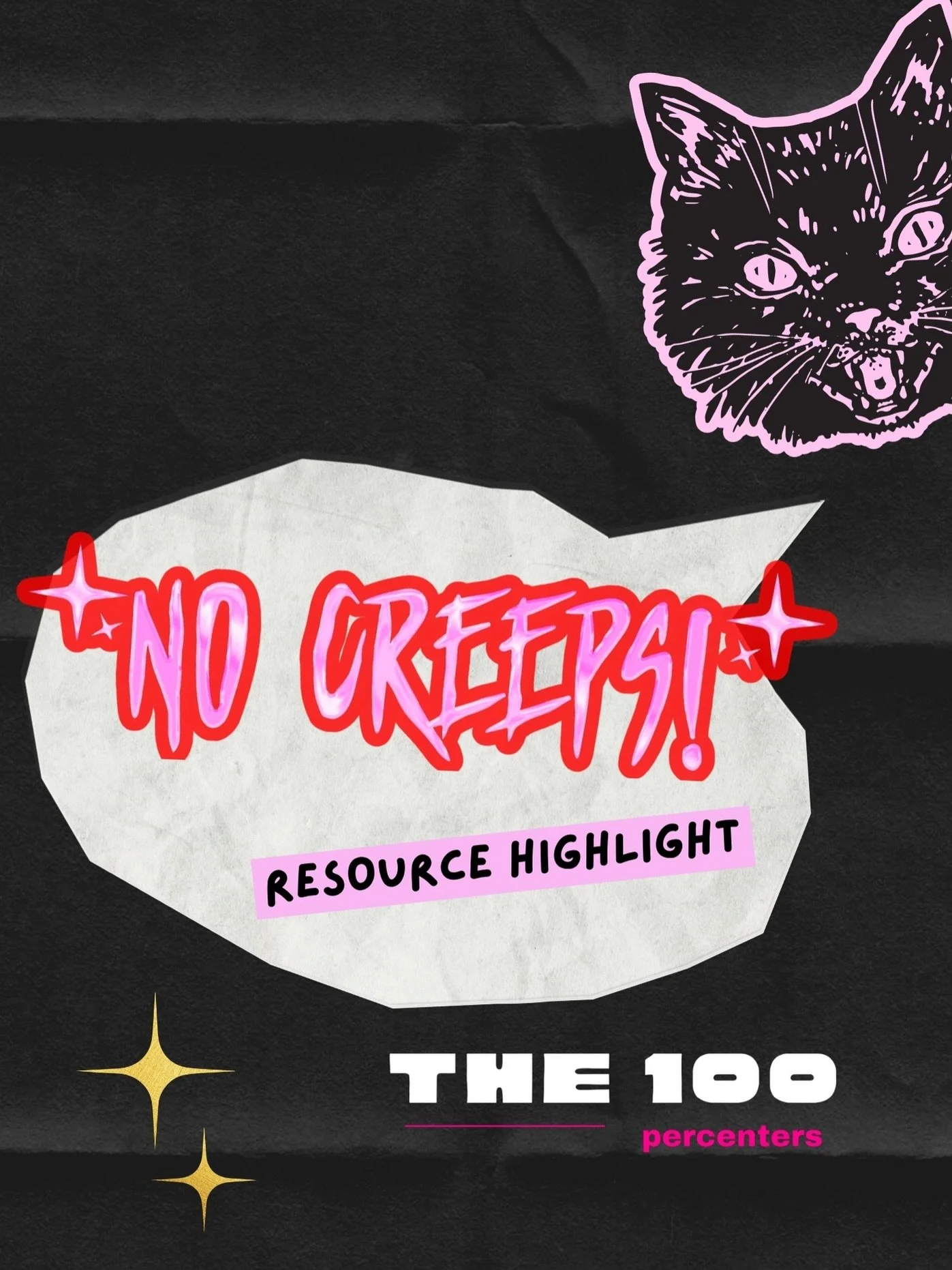 RESOURCE HIGHLIGHT: The 100 Percenters @the100percenters_ - The 100 Percenters is an organization dedicated to creating a safer music business through safer business practices. Get involved in their free membership to connect with other professionals