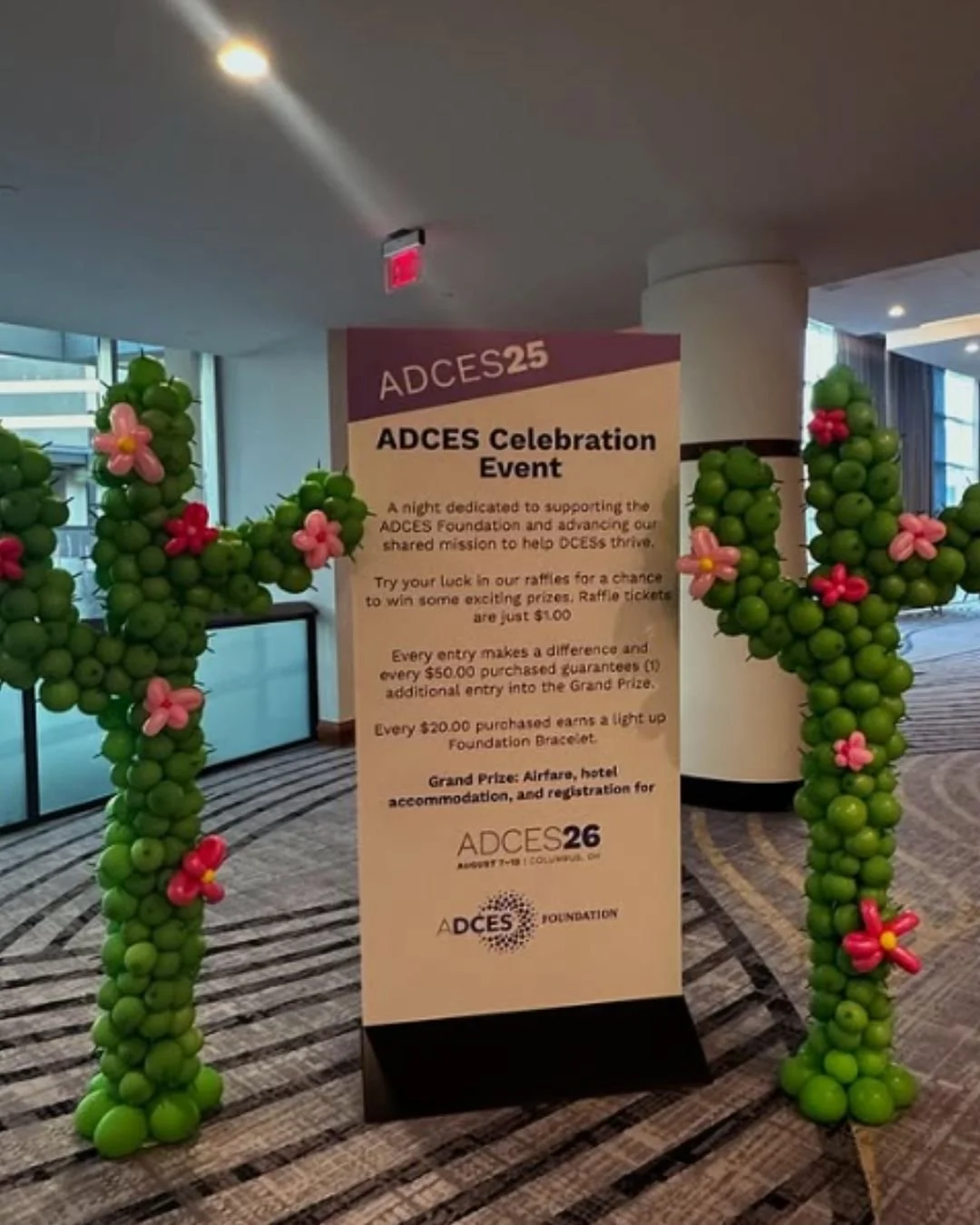 Corporate Event Cactus Balloons