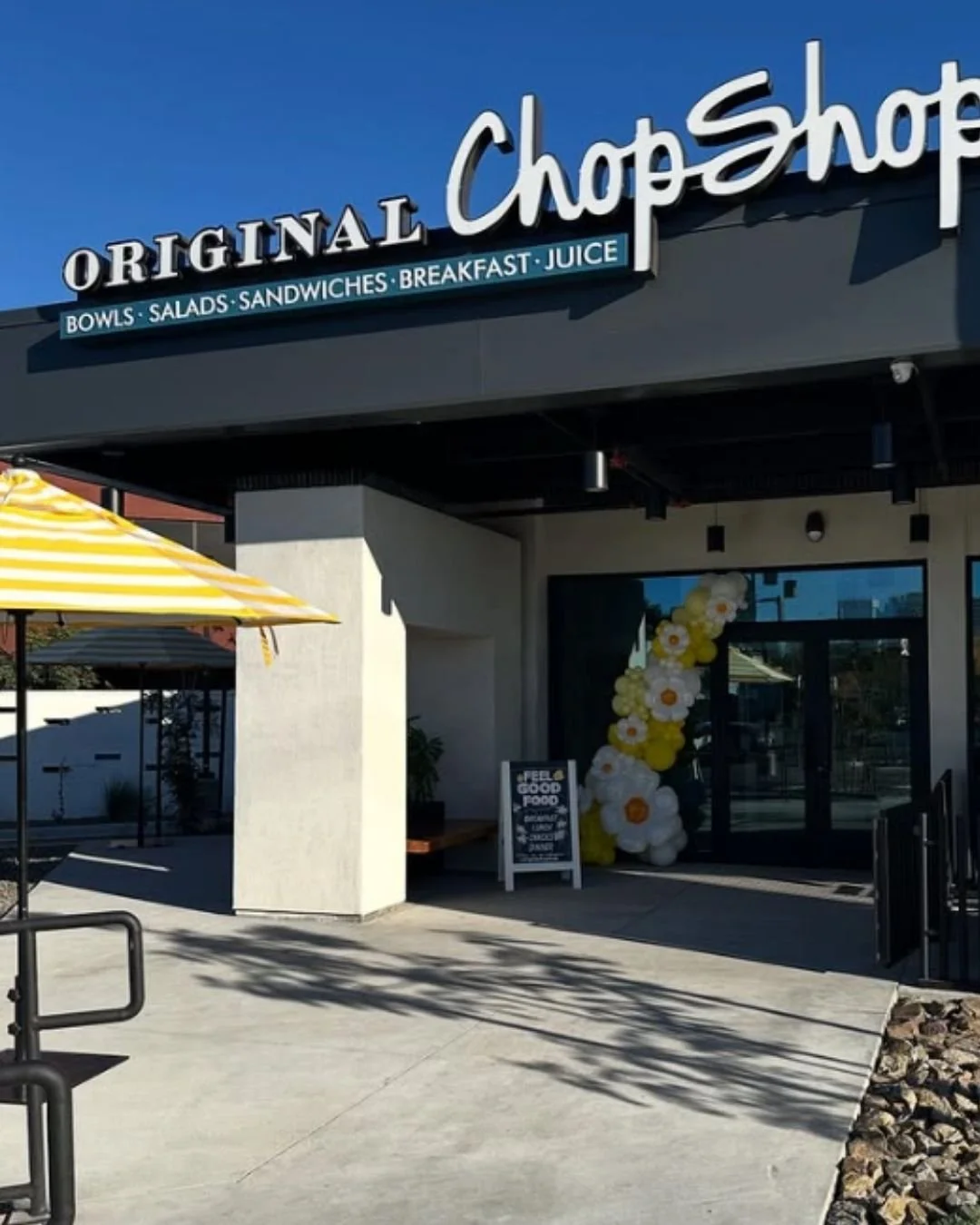 Flower Balloon Garland for Chop Shop