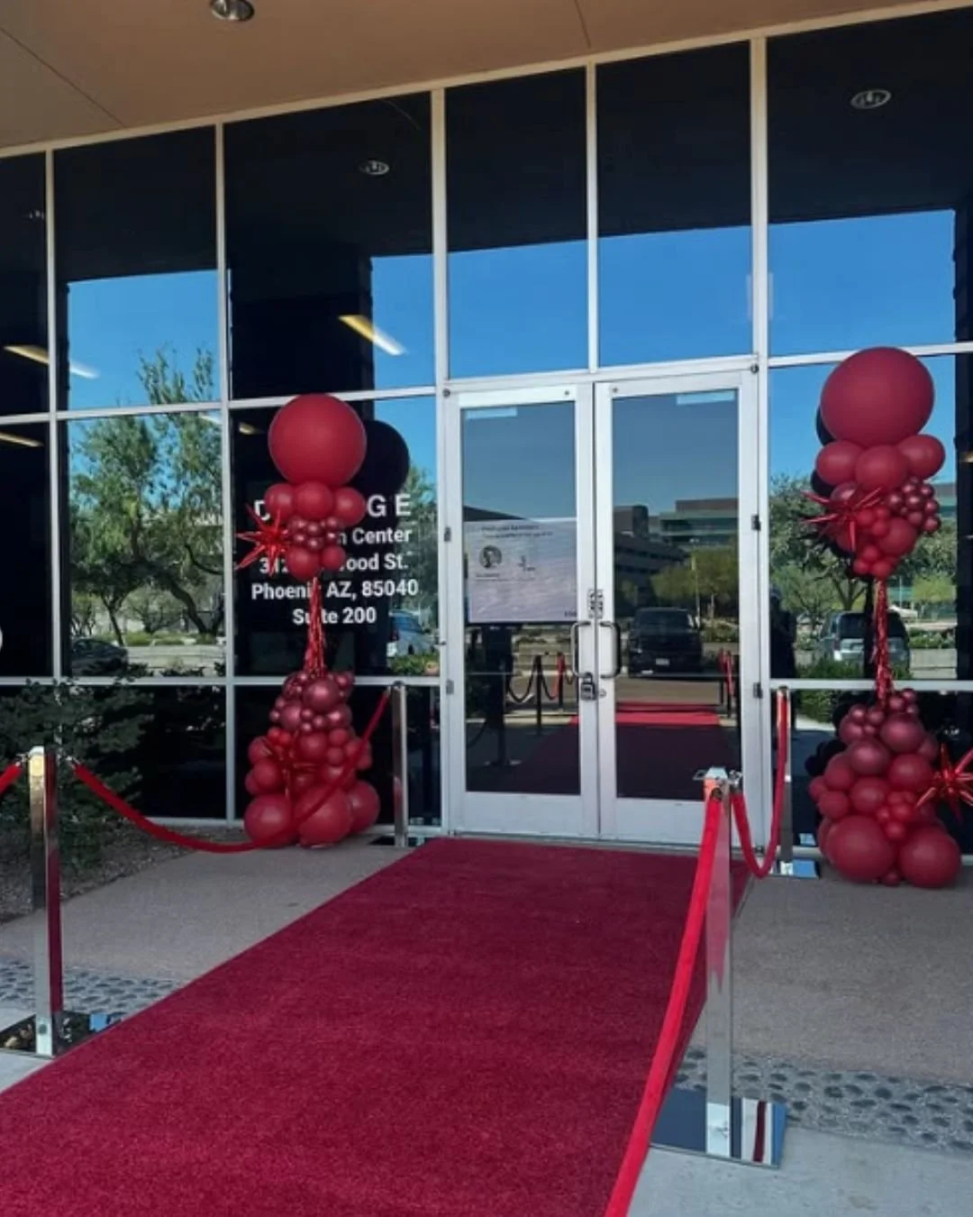 Corporate Event Balloon Columns