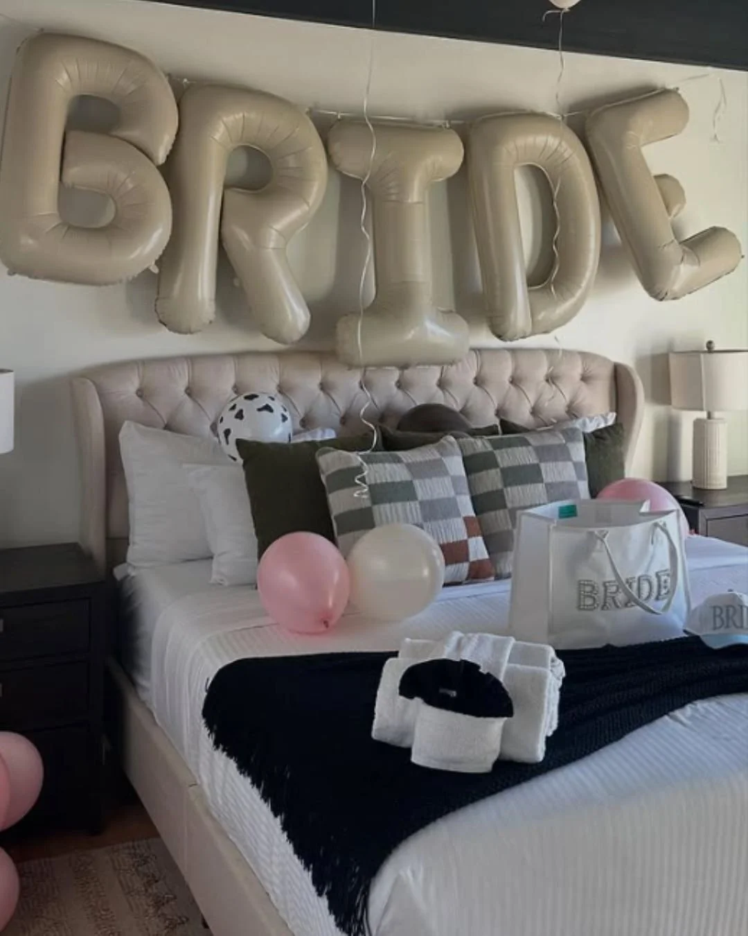 bride room decor