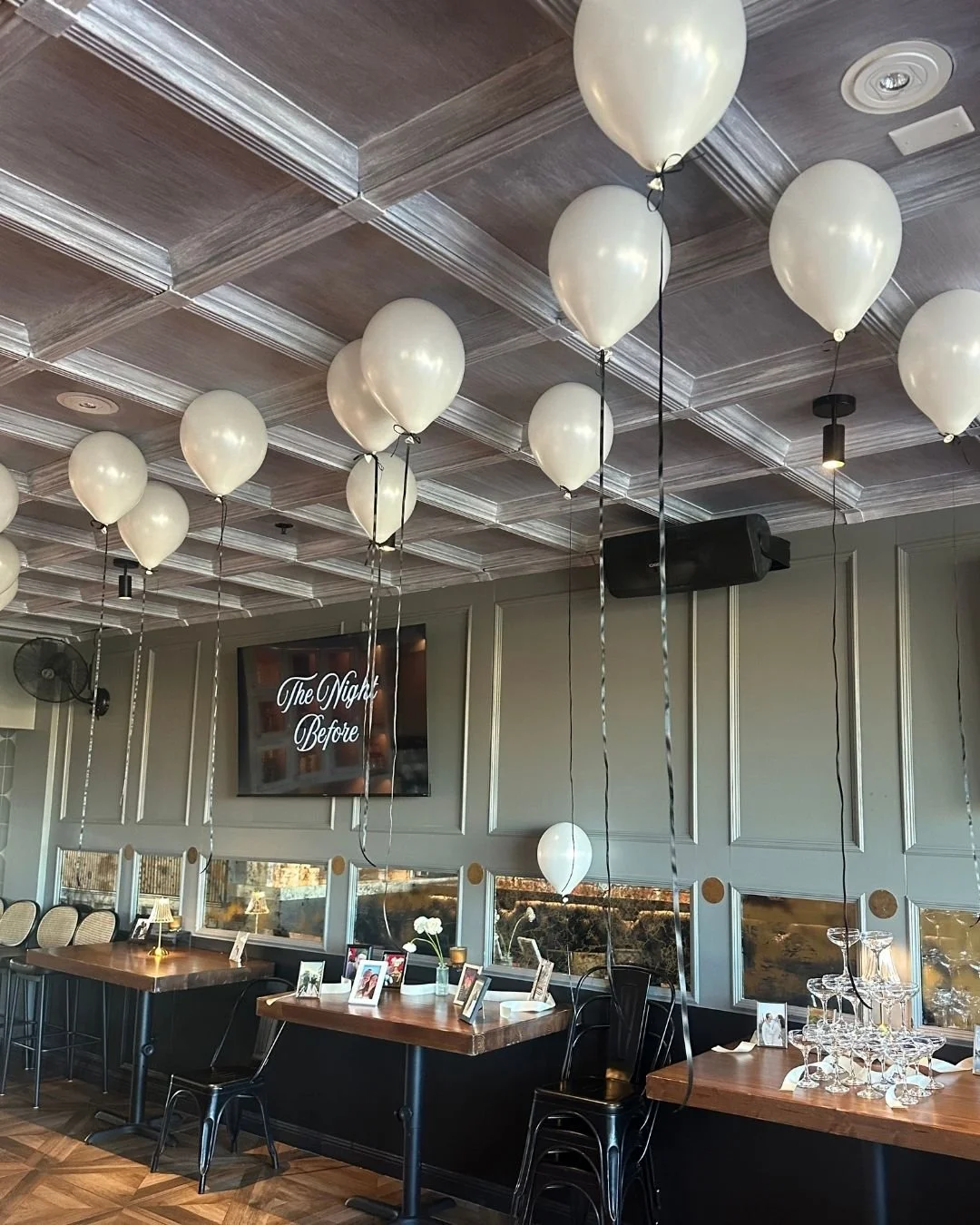 Rehearsal Dinner Helium Balloons