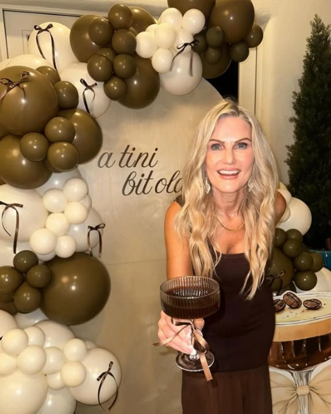 A tini bit older espresso martini birthday party