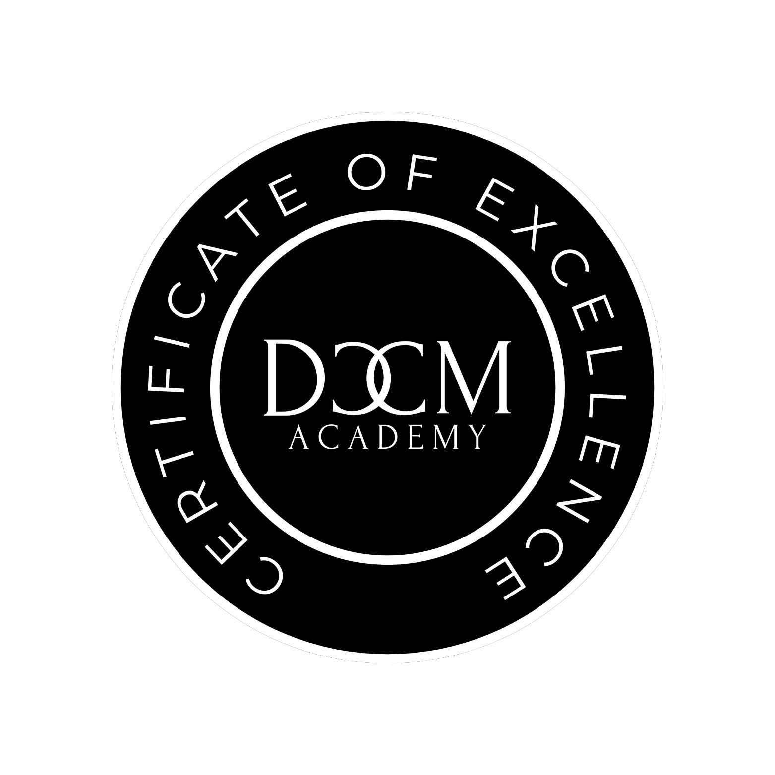 DCCM Academy Certificate of Excellence