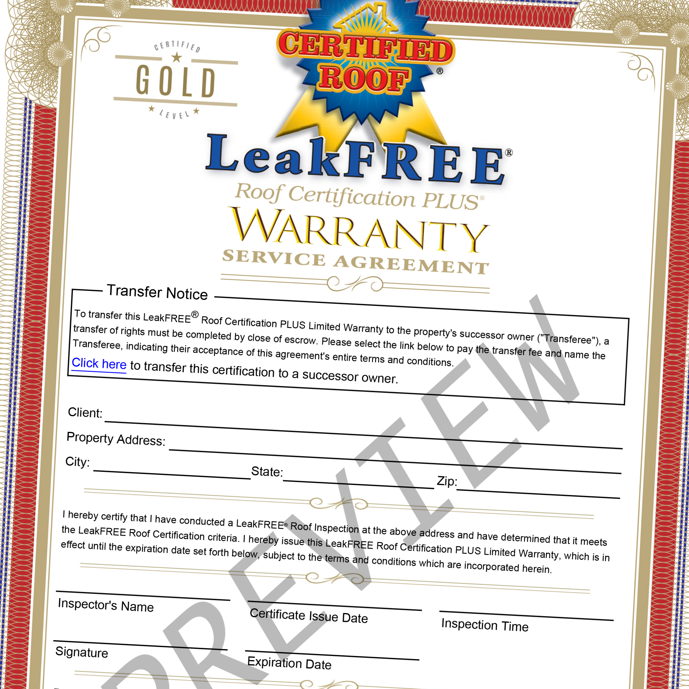 LeakFREE® Certifications