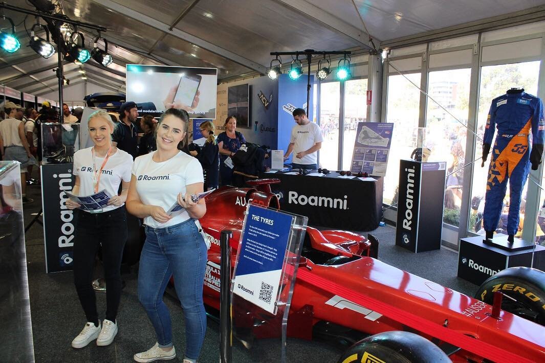 Did you visit the Roamni Exhibition at the @ausgp Innovation and Technology Hub! What was your favourite Grand Prix story? #roamni