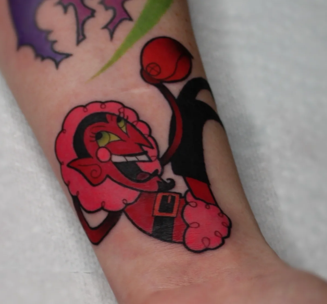 HIM Power Puff Girls Tattoo