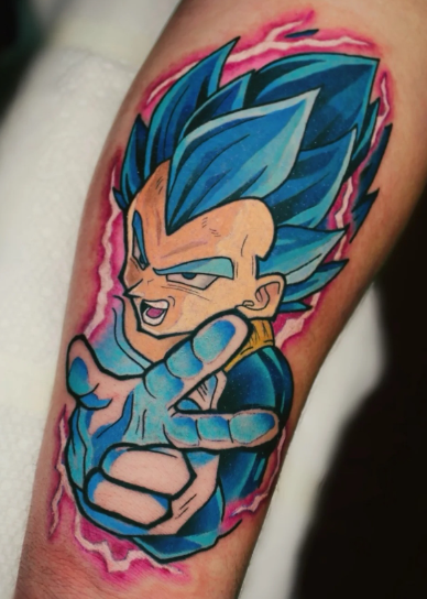 ssgss vegeta tattoo