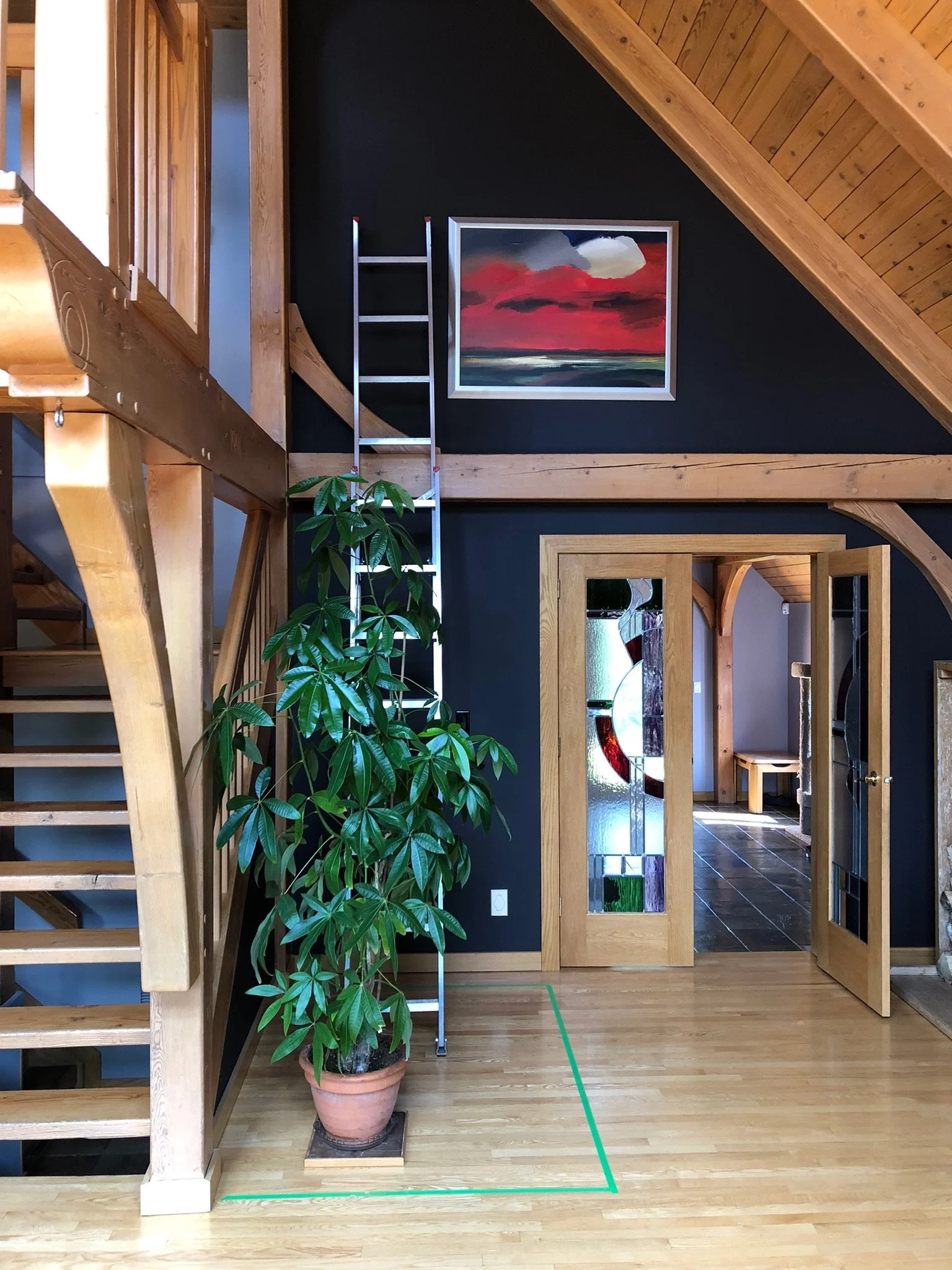 Custom residential elevator build in Parkland county 4.JPG