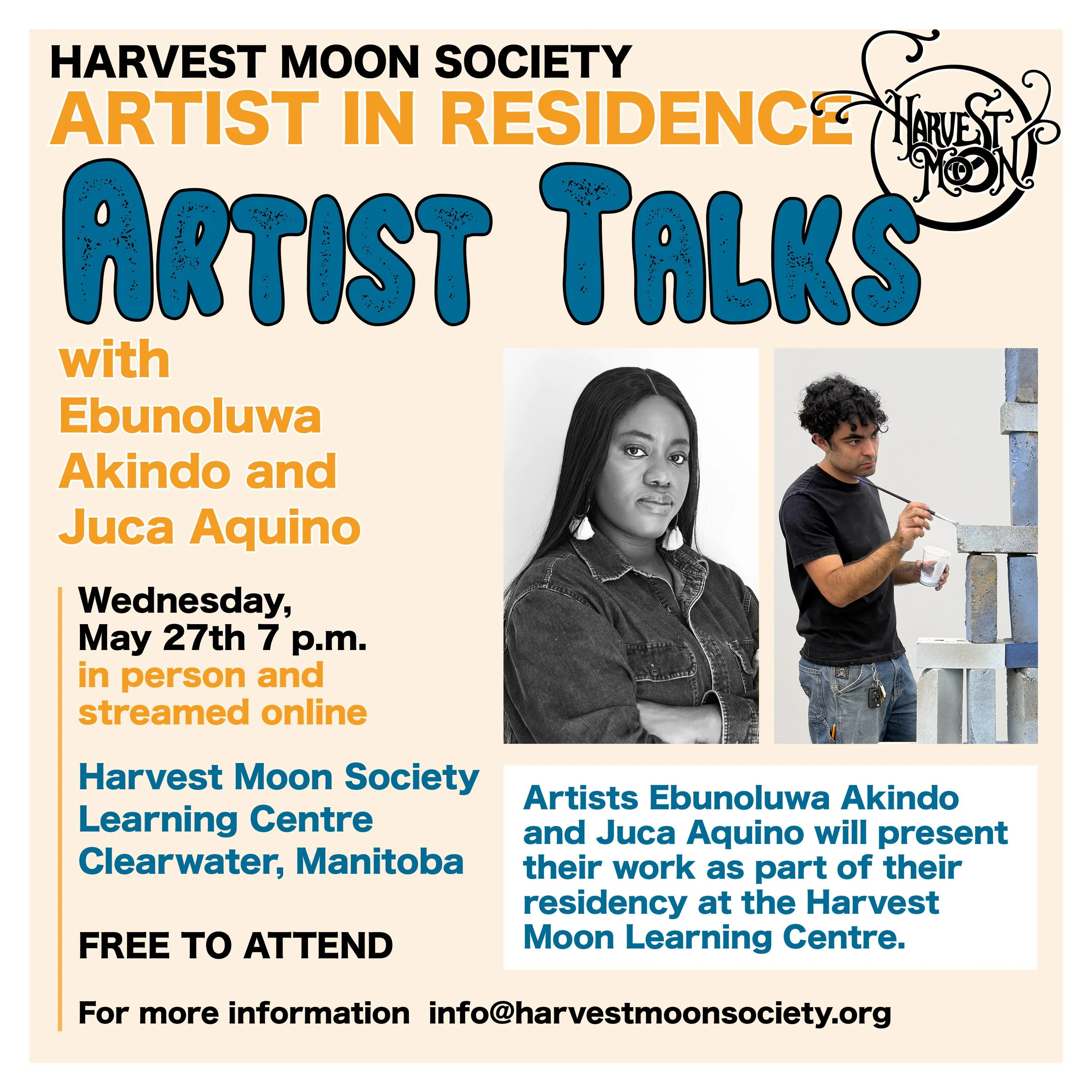 Emerging Artist Residency Artist Talk