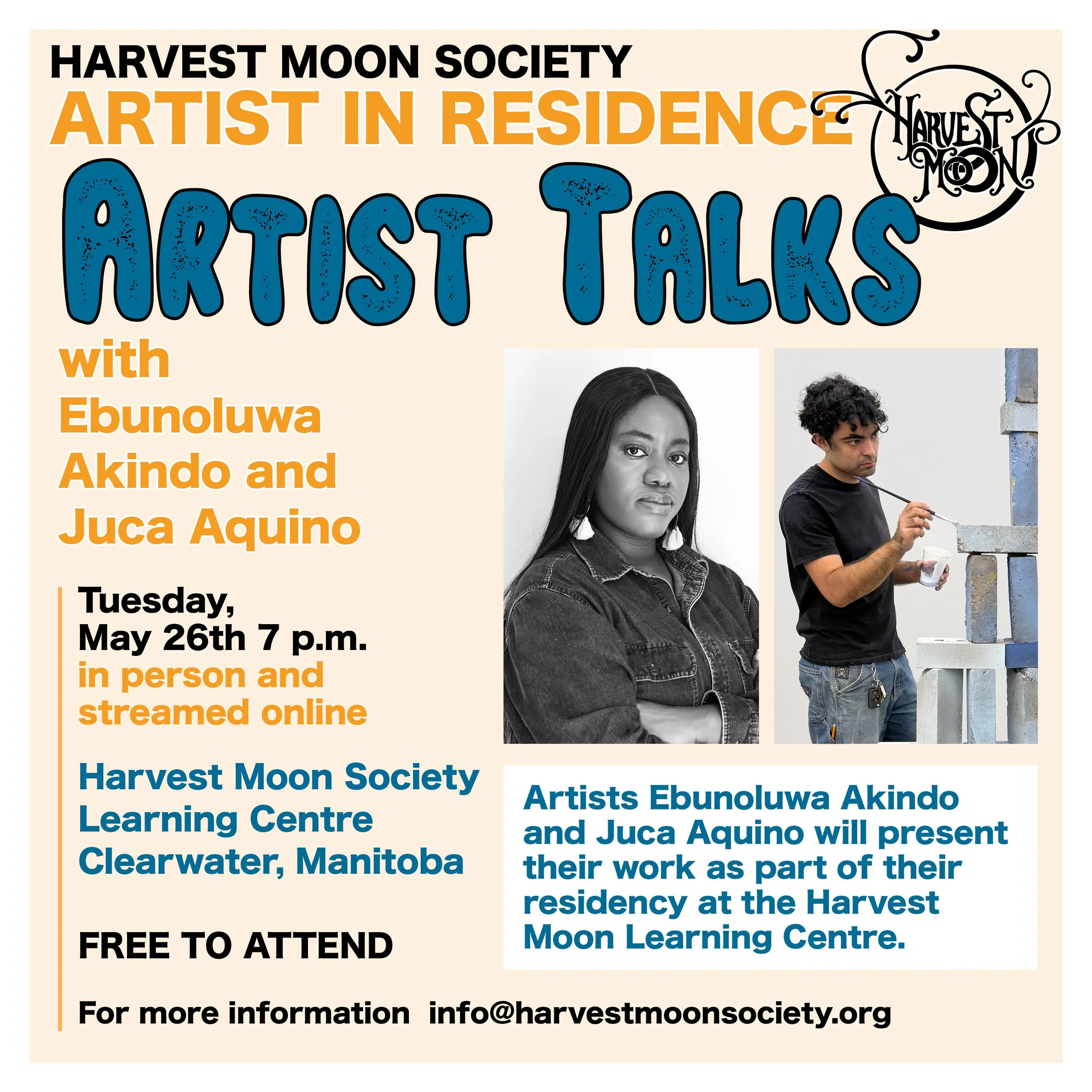 Emerging Artist Residency Artist Talk