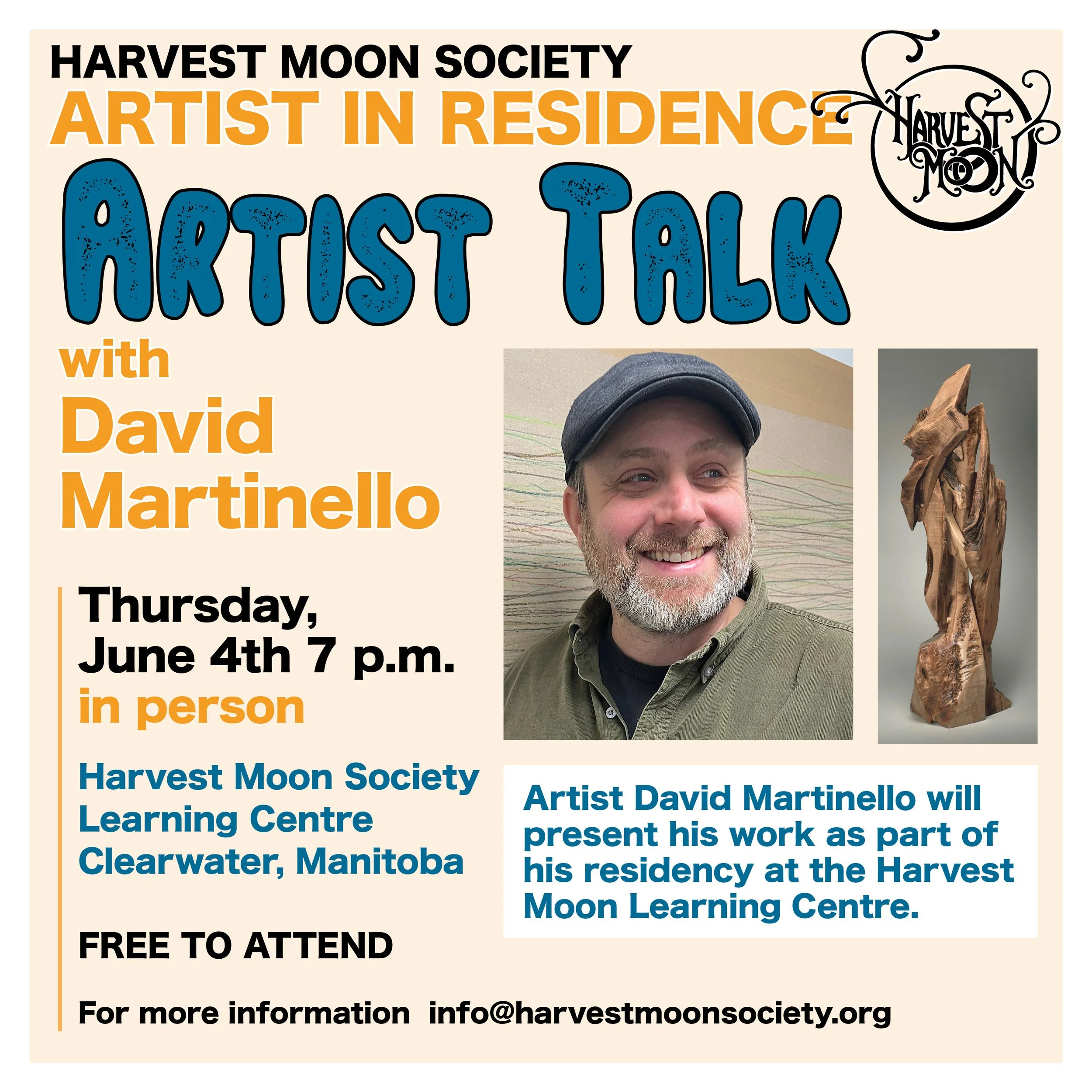 Artist Talk David Martinello
