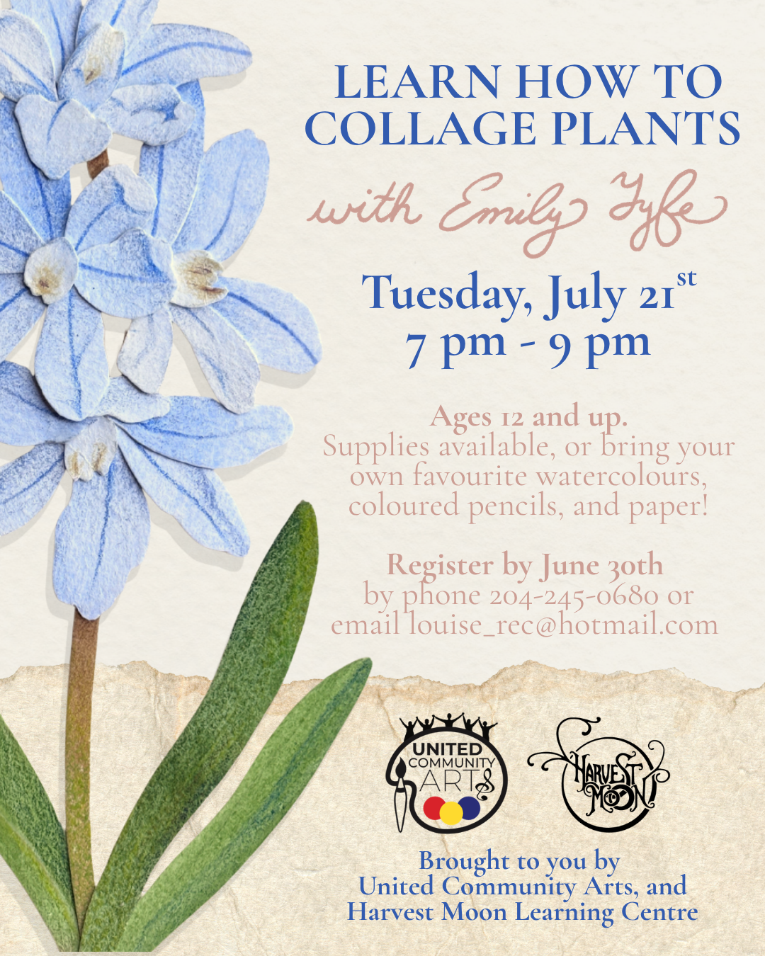 Learn How to Collage Plants with Emily Fyfe