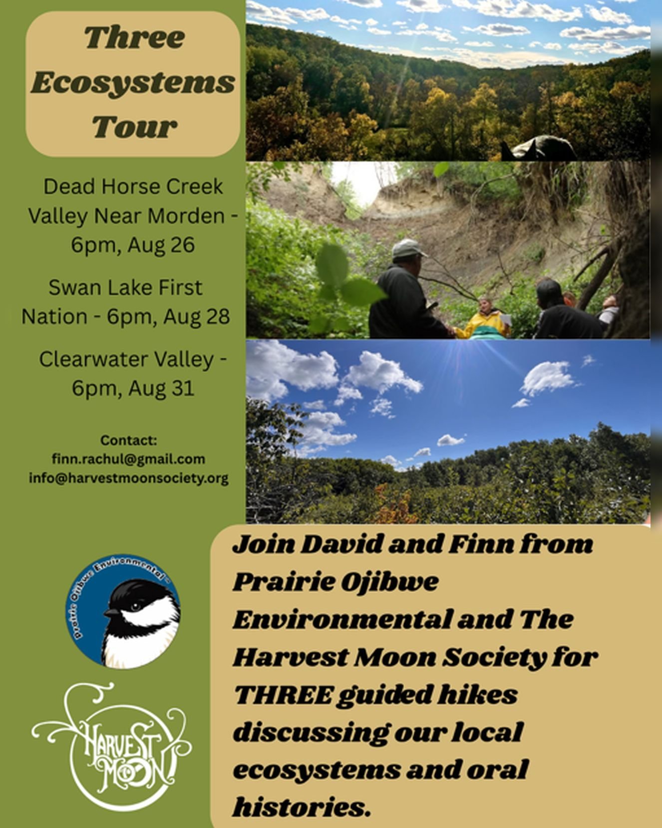THREE ECOSYSTEMS TOUR - Dead Horse Creek Valley