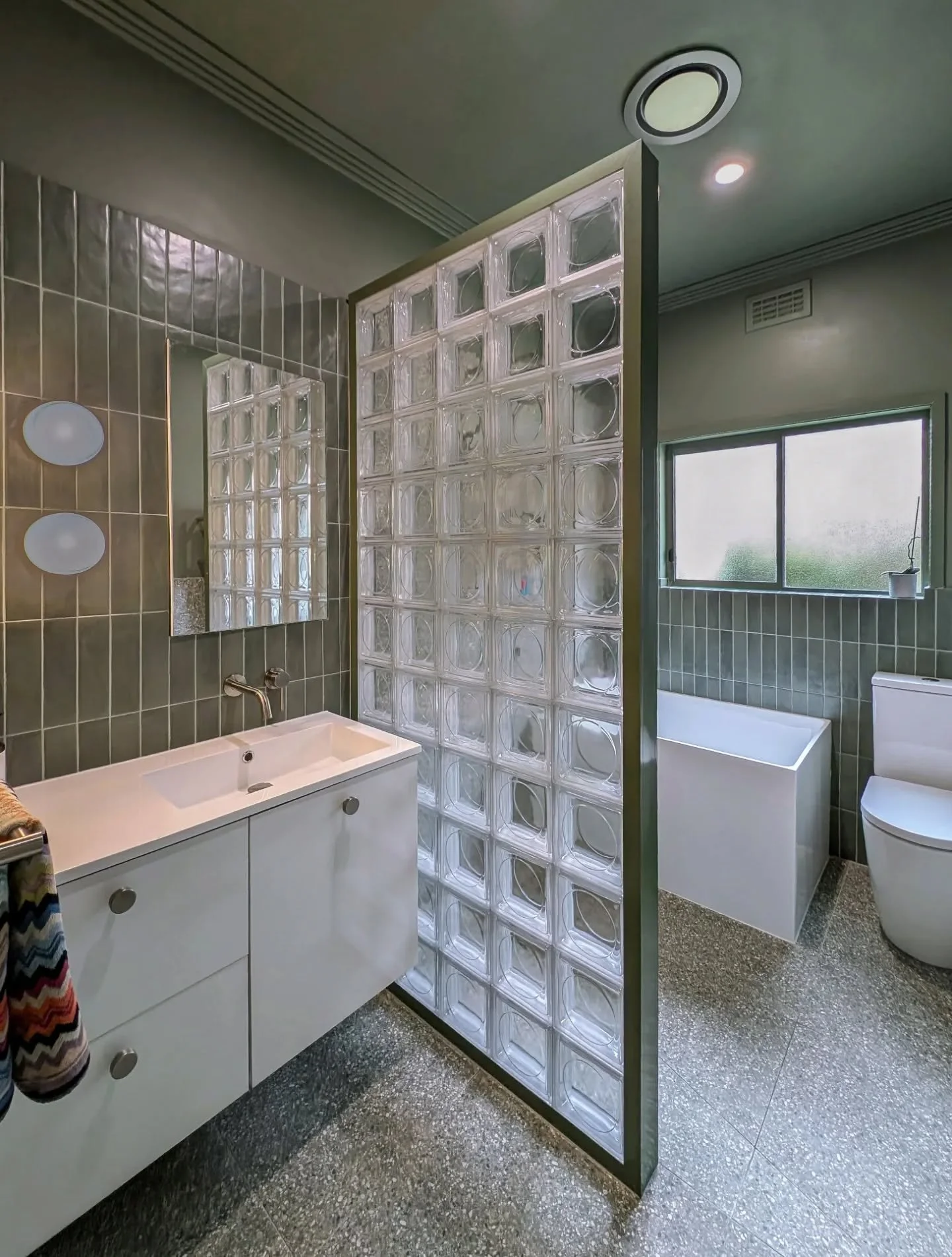 No toilet. Tiny bathroom. Big brief. ✅

Brunswick Bathroom Renovation 🟢🛁✨

One of my favourite transformations &mdash; a dark, dated bathroom reworked into a functional, character filled family bathroom.

The original space had poor flow, limited s