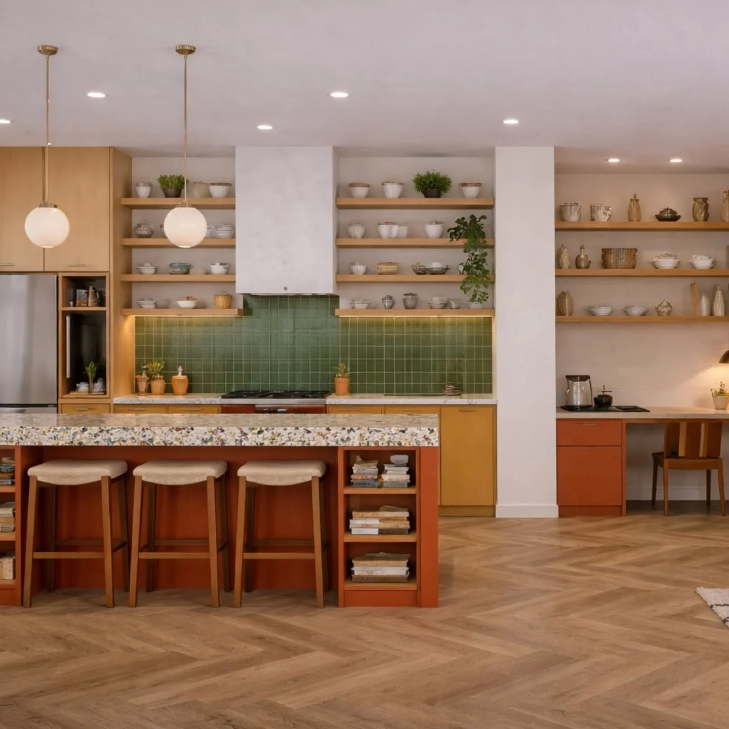 Material direction for a current project.

Starting with flow and function, then moving into the overall feel, layering materials and seeing how they work together.

Tone, texture, contrast, and how it all reads once built.

Particularly excited to s