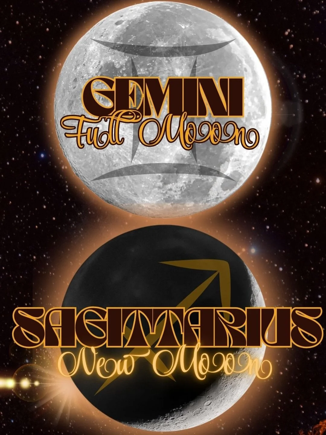As we close off 2025 with our final New Moon 🌚 in Sagittarius ♐️ we are reminded what it took to get here. The paths that needed to be cleared in order to align us with our destiny.

The Gemini Full Moon likely caused a bit of conflict and challenge