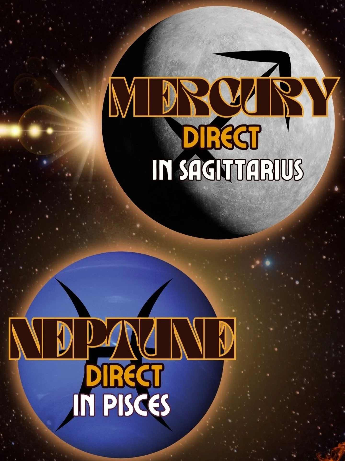 With almost all of our planets (inner and outer) direct and moving forward we are starting to see things pick up momentum again. 

Mutable signs are closing out cycles, some of which have been years in the making (thanks Neptune!). With Mercury now d