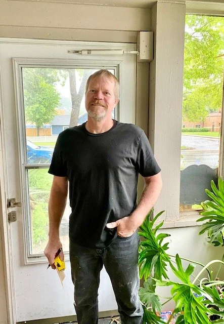 Rich Dorn standing at one of his job sites