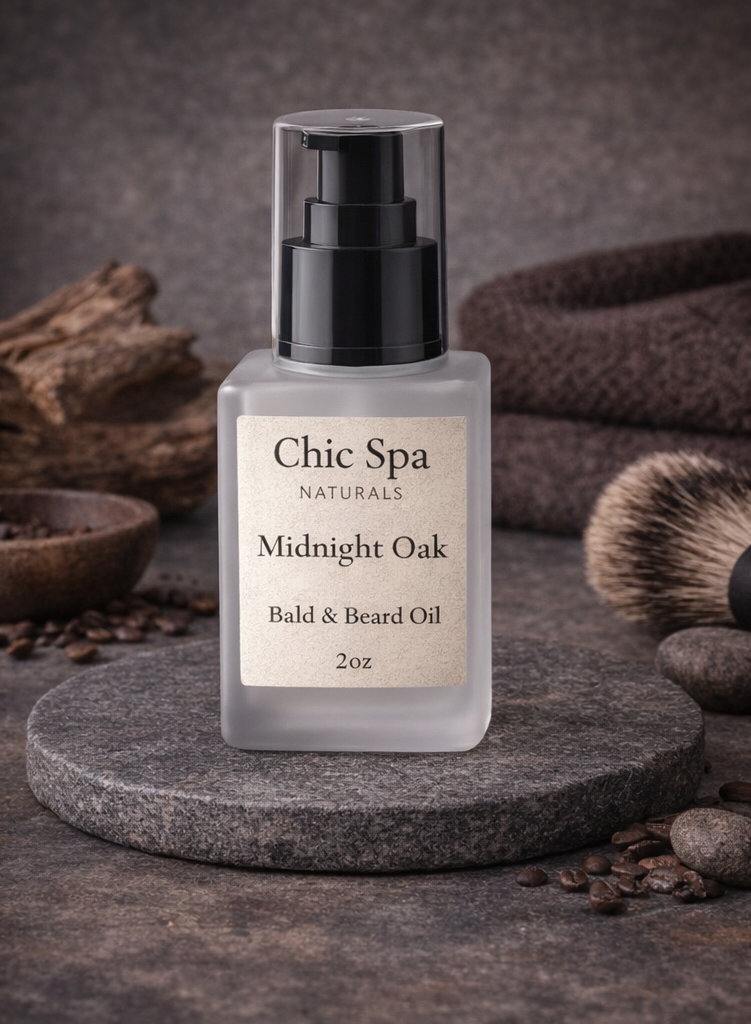 Midnight Oak Bald & Beard Oil