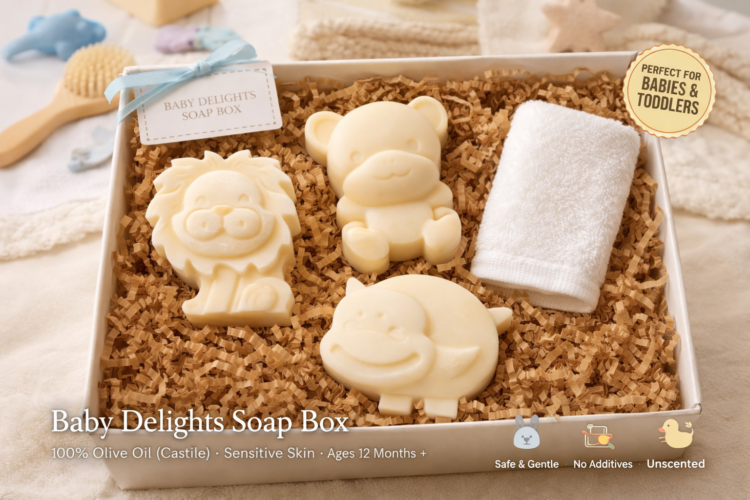 Handmade bath and body gift sets by Chic Spa Naturals