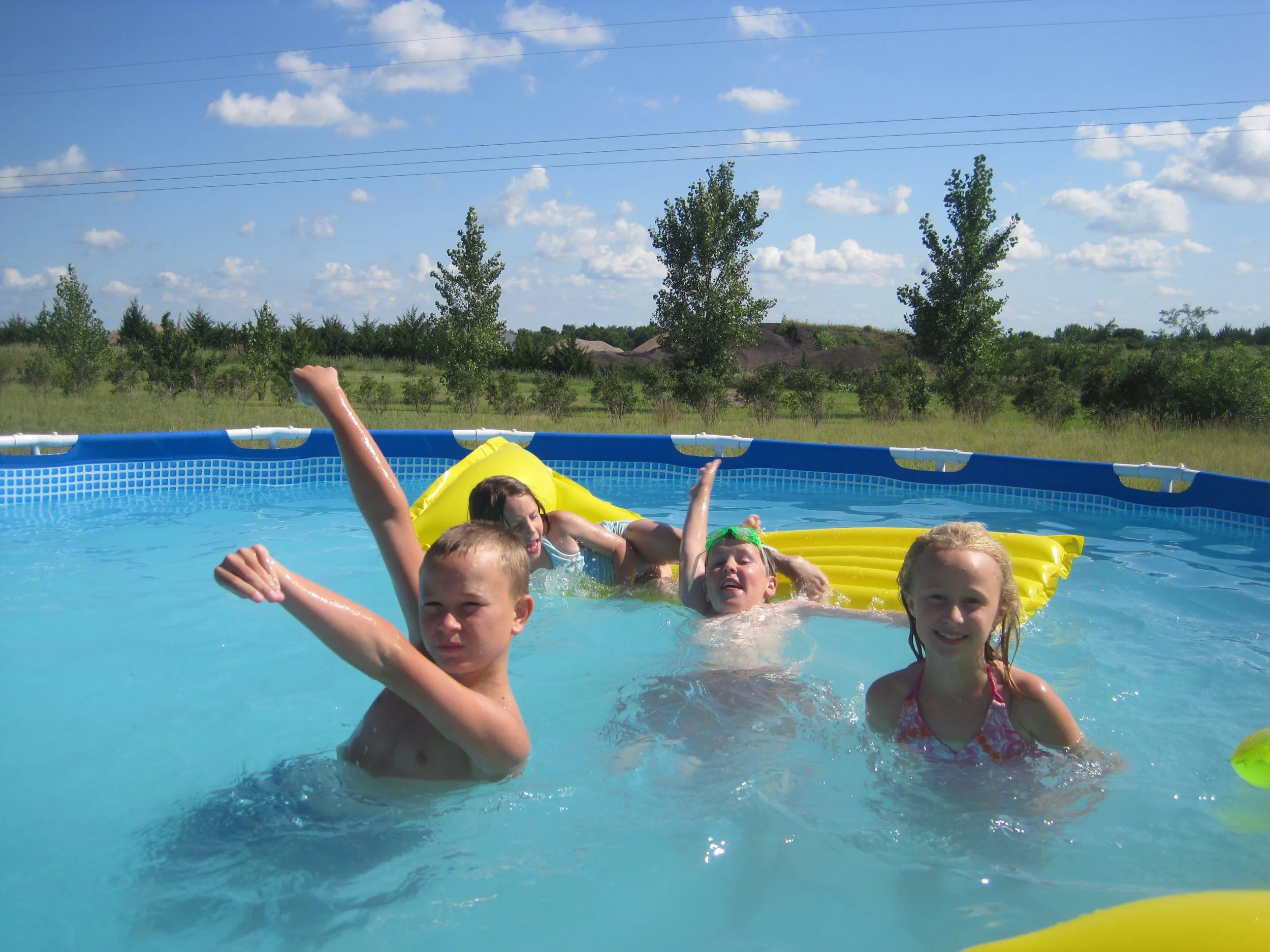 Zach and cousins.JPG